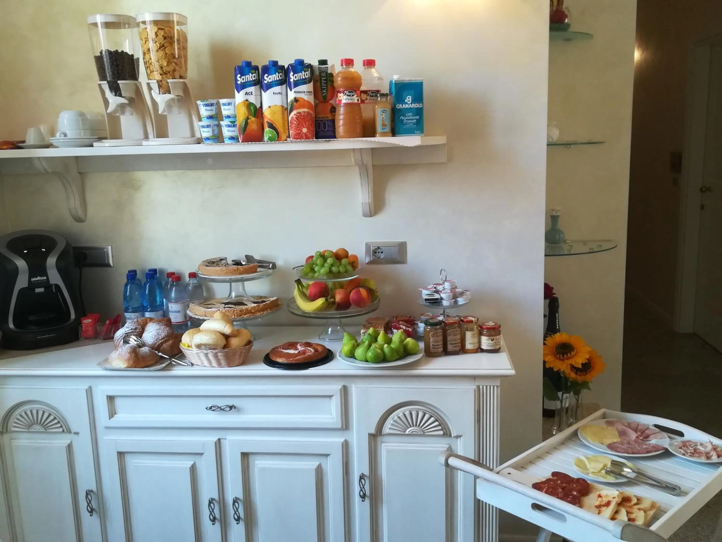 Continental breakfast in b&b Giorgia