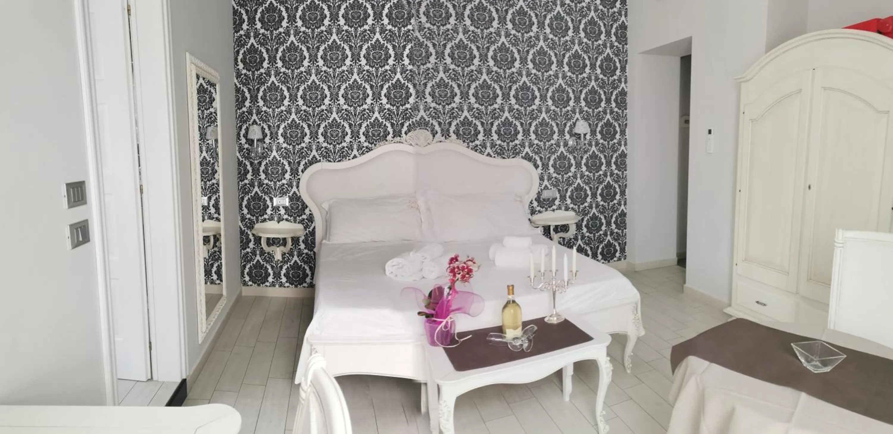 View (from property/room), Bed in b&b Giorgia