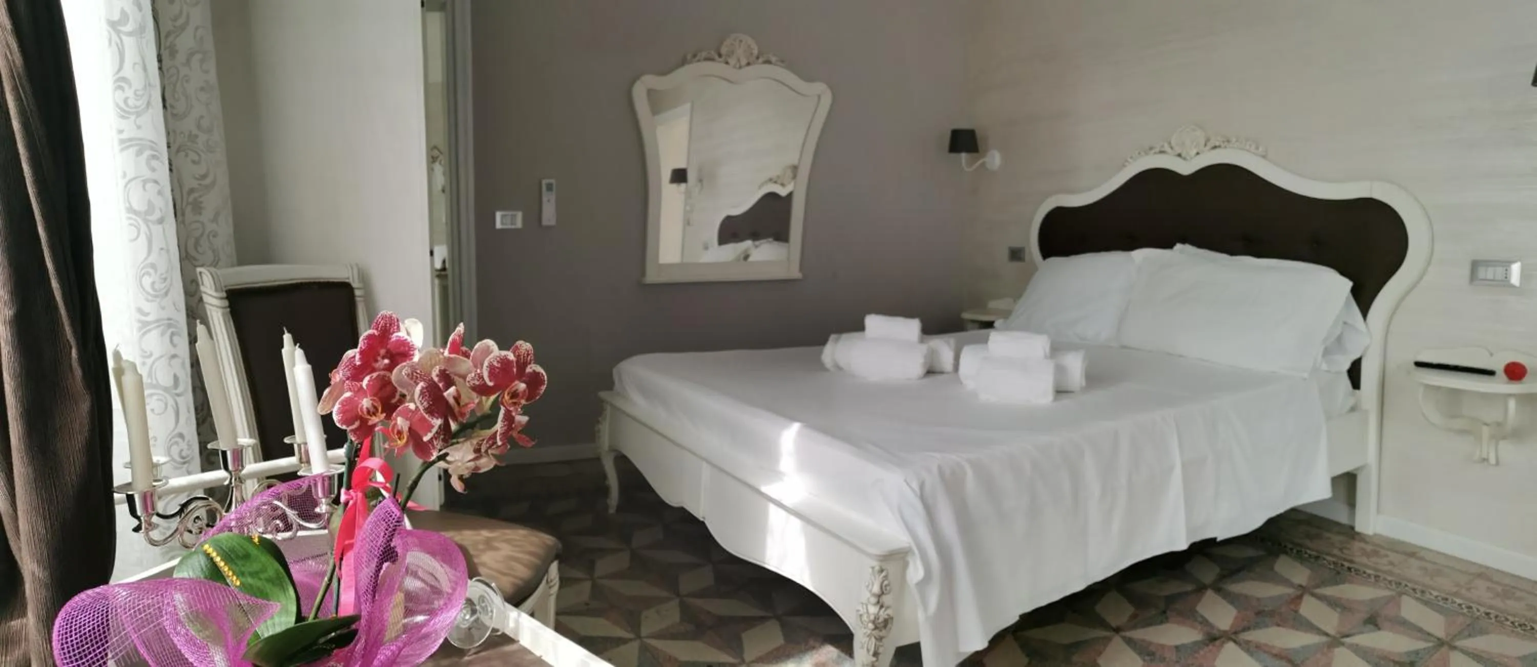 View (from property/room), Bed in b&b Giorgia