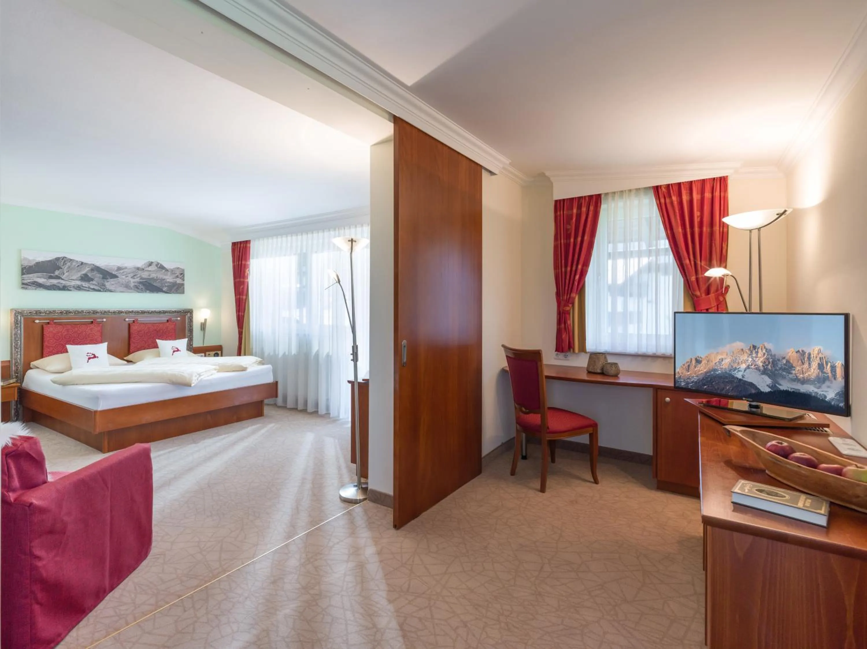 Photo of the whole room, Bed in Hotel Glockenstuhl