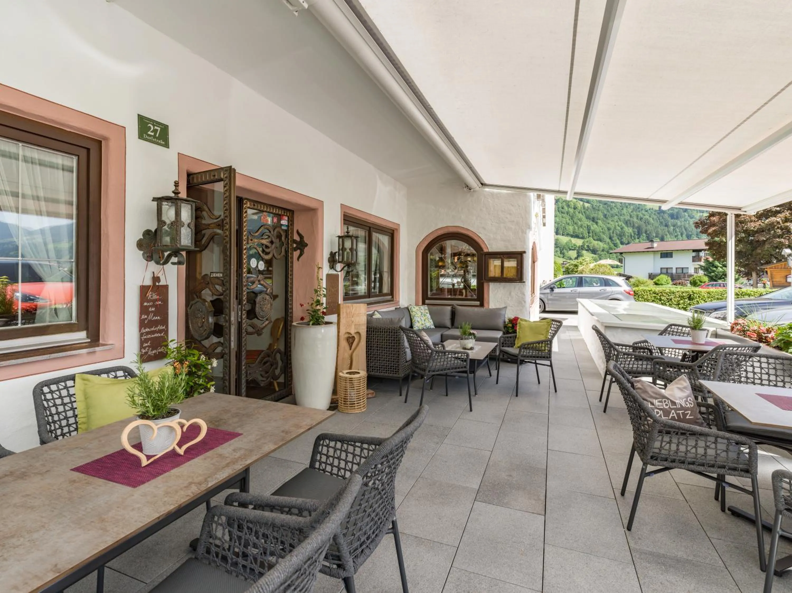 Balcony/Terrace in Hotel Glockenstuhl
