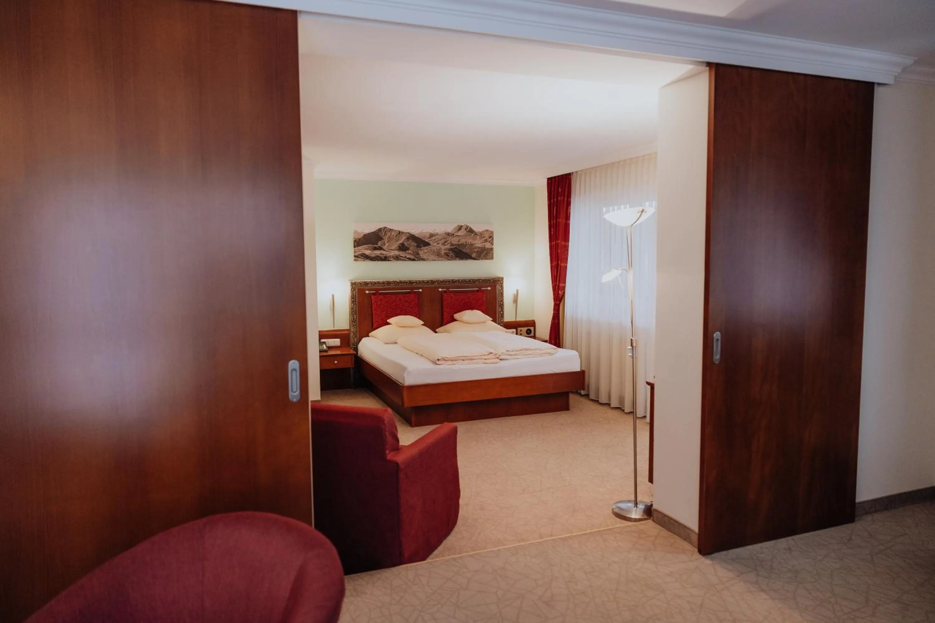 Photo of the whole room, Bed in Hotel Glockenstuhl