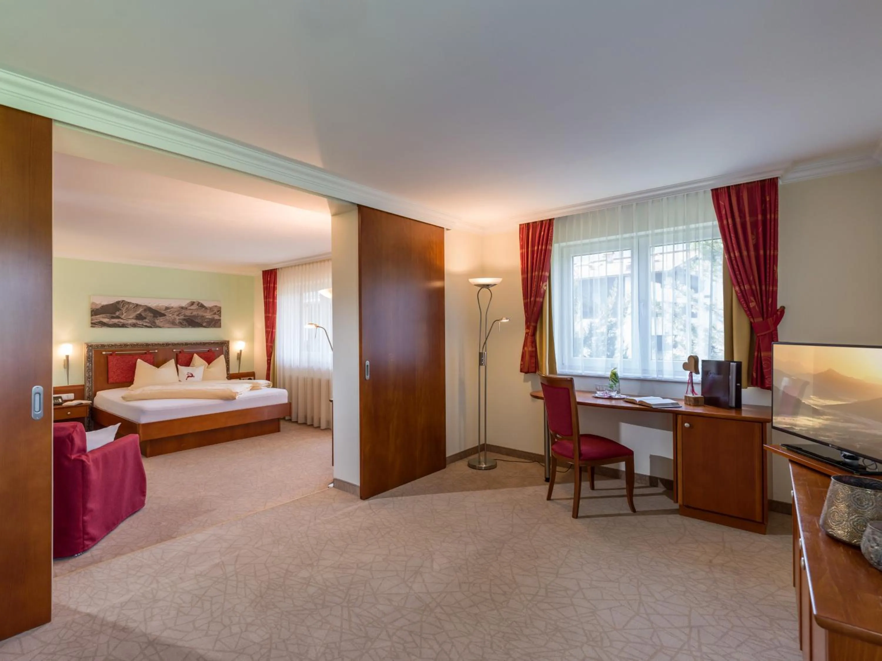 Photo of the whole room, Bed in Hotel Glockenstuhl