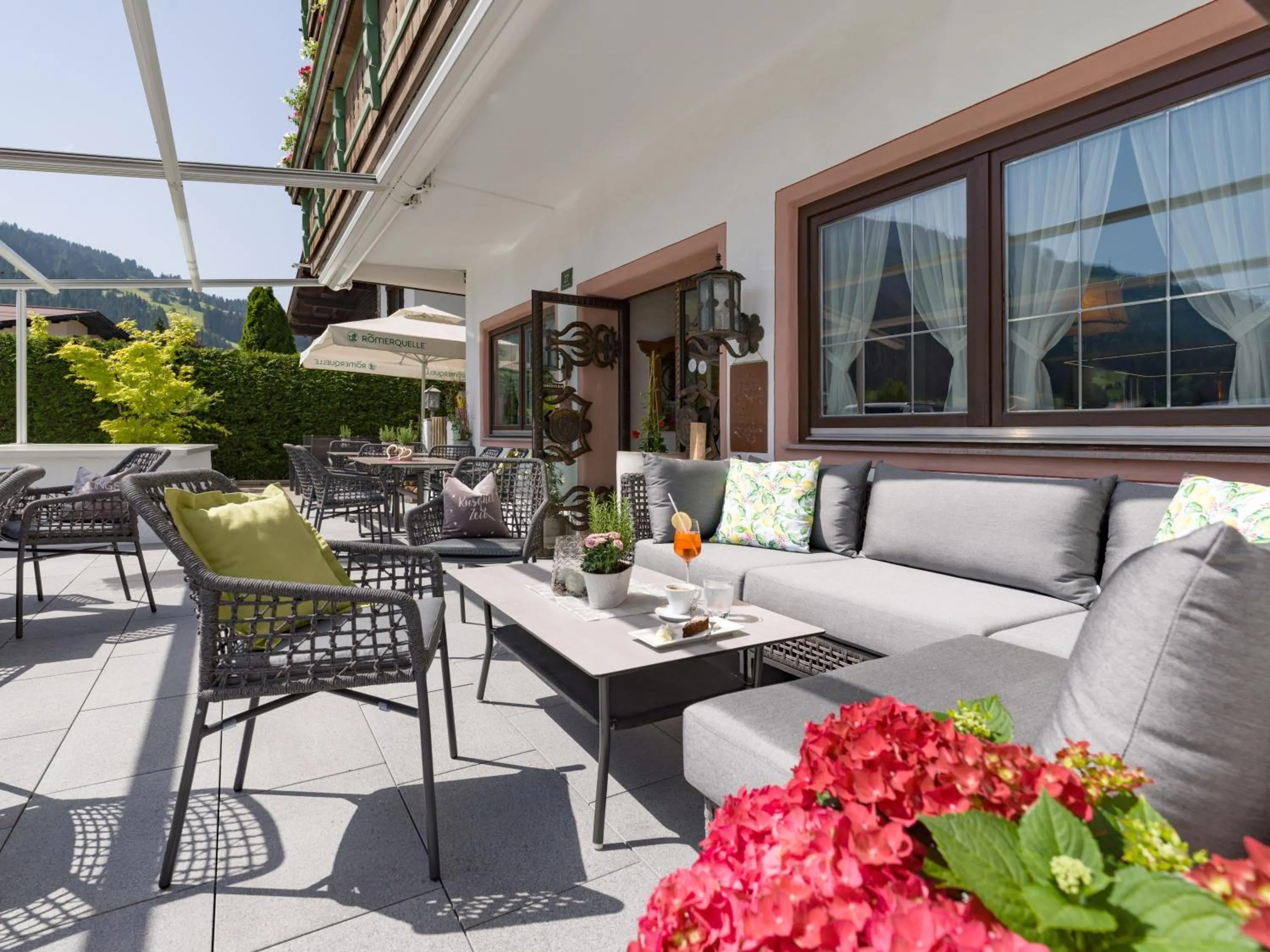 Balcony/Terrace in Hotel Glockenstuhl