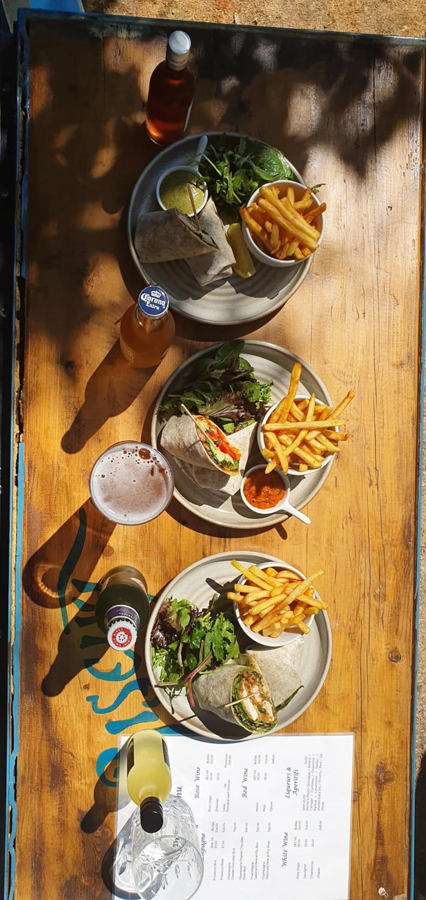 Food and drinks in La Haule Manor