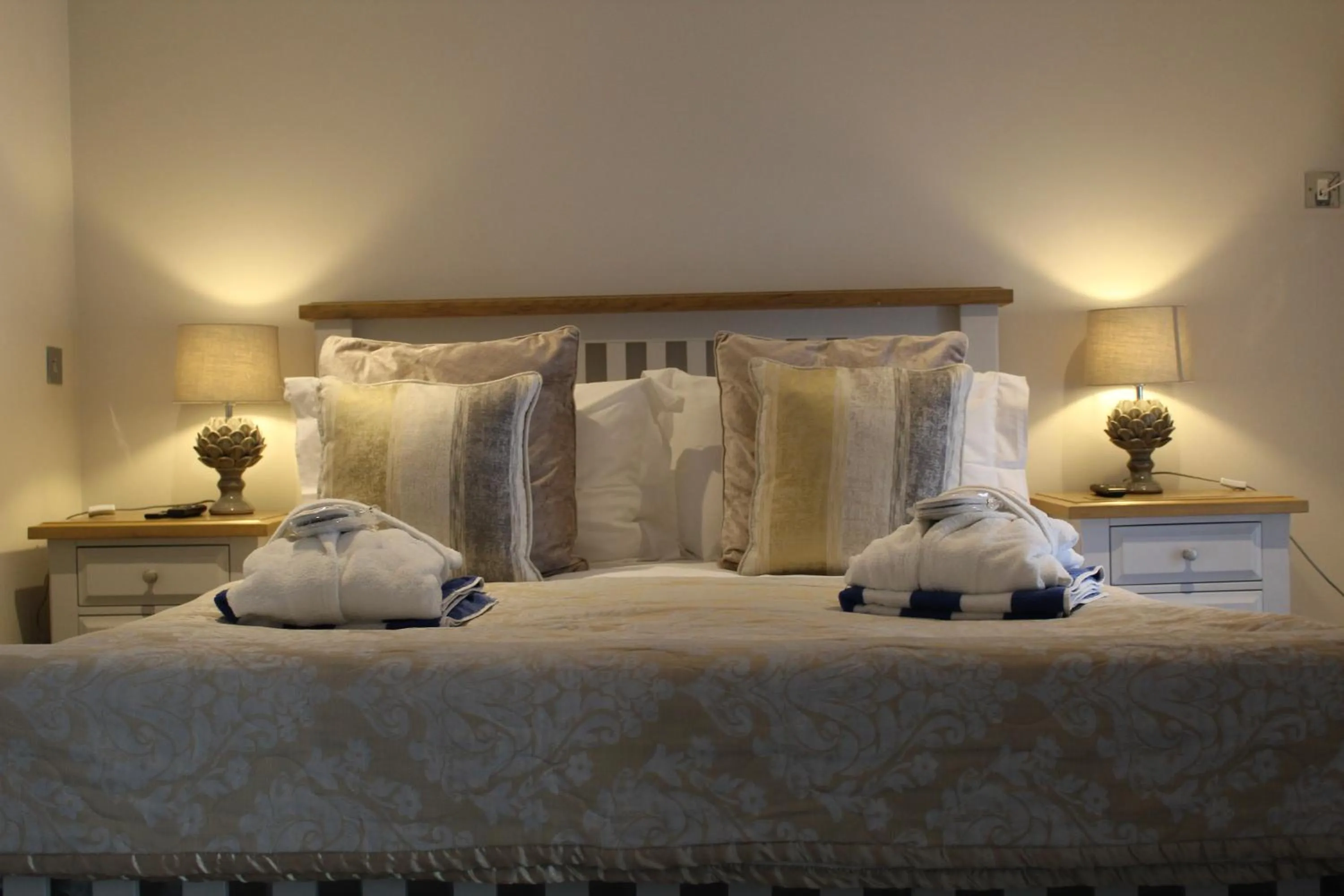 Bed in La Haule Manor