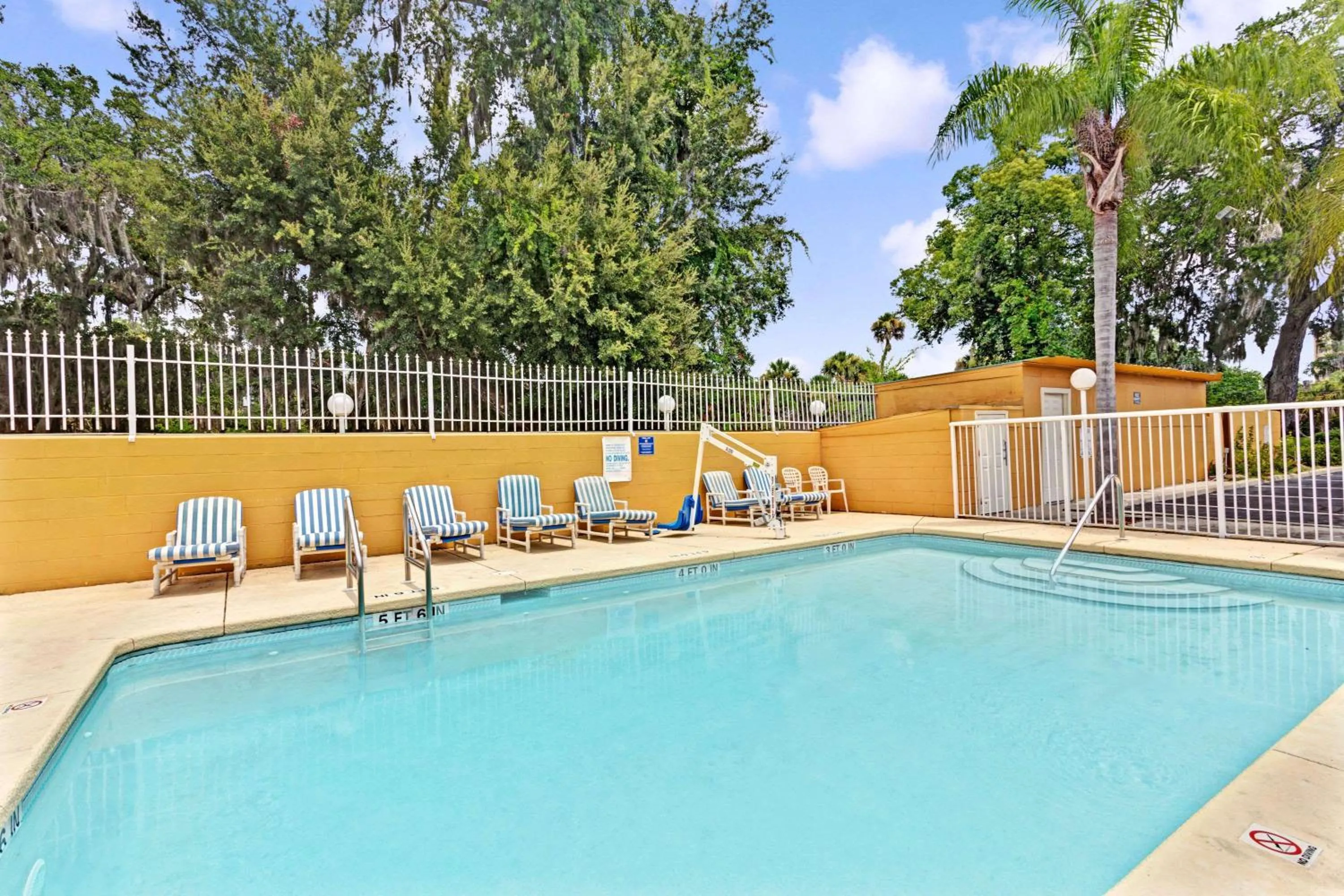 On site in Sunset Inn Daytona Beach