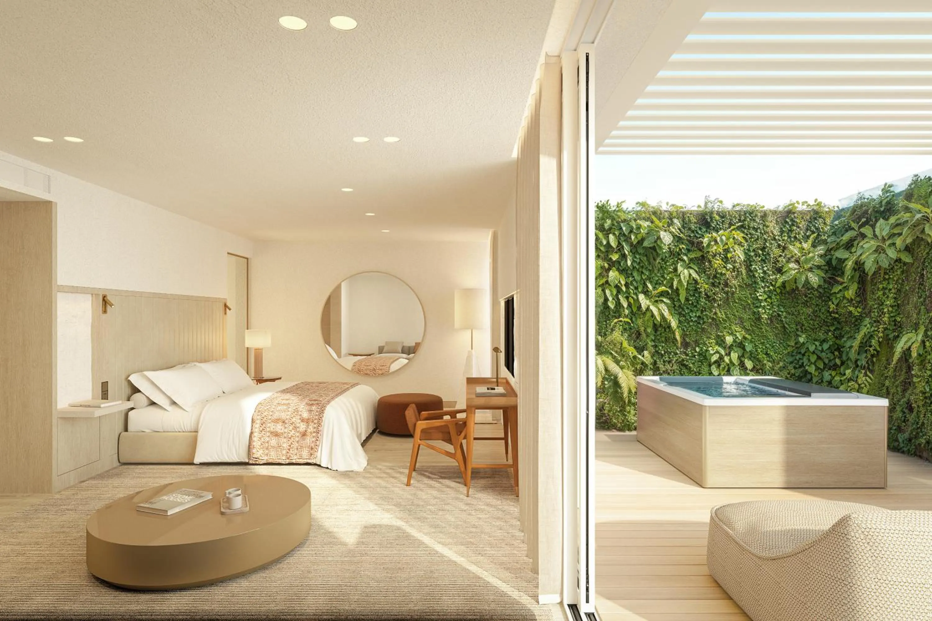 Bed in Villa Dubrovnik