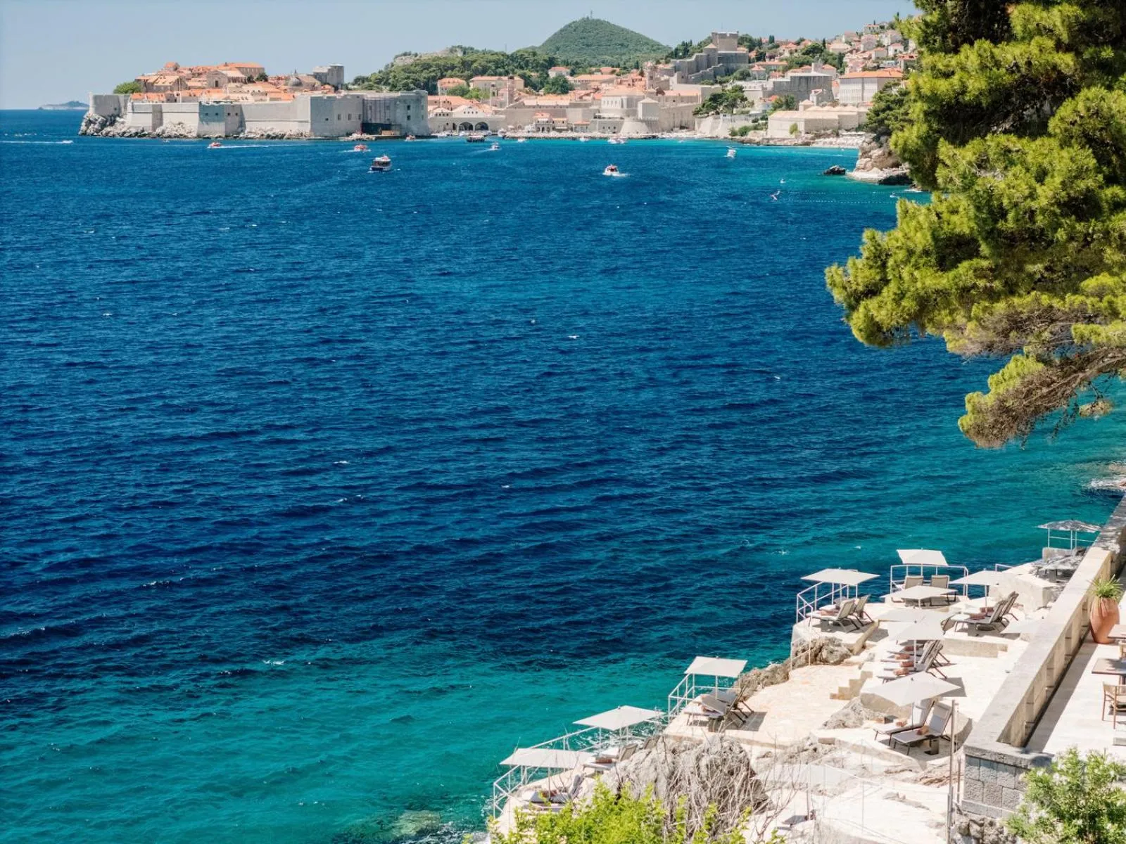 View (from property/room) in Villa Dubrovnik