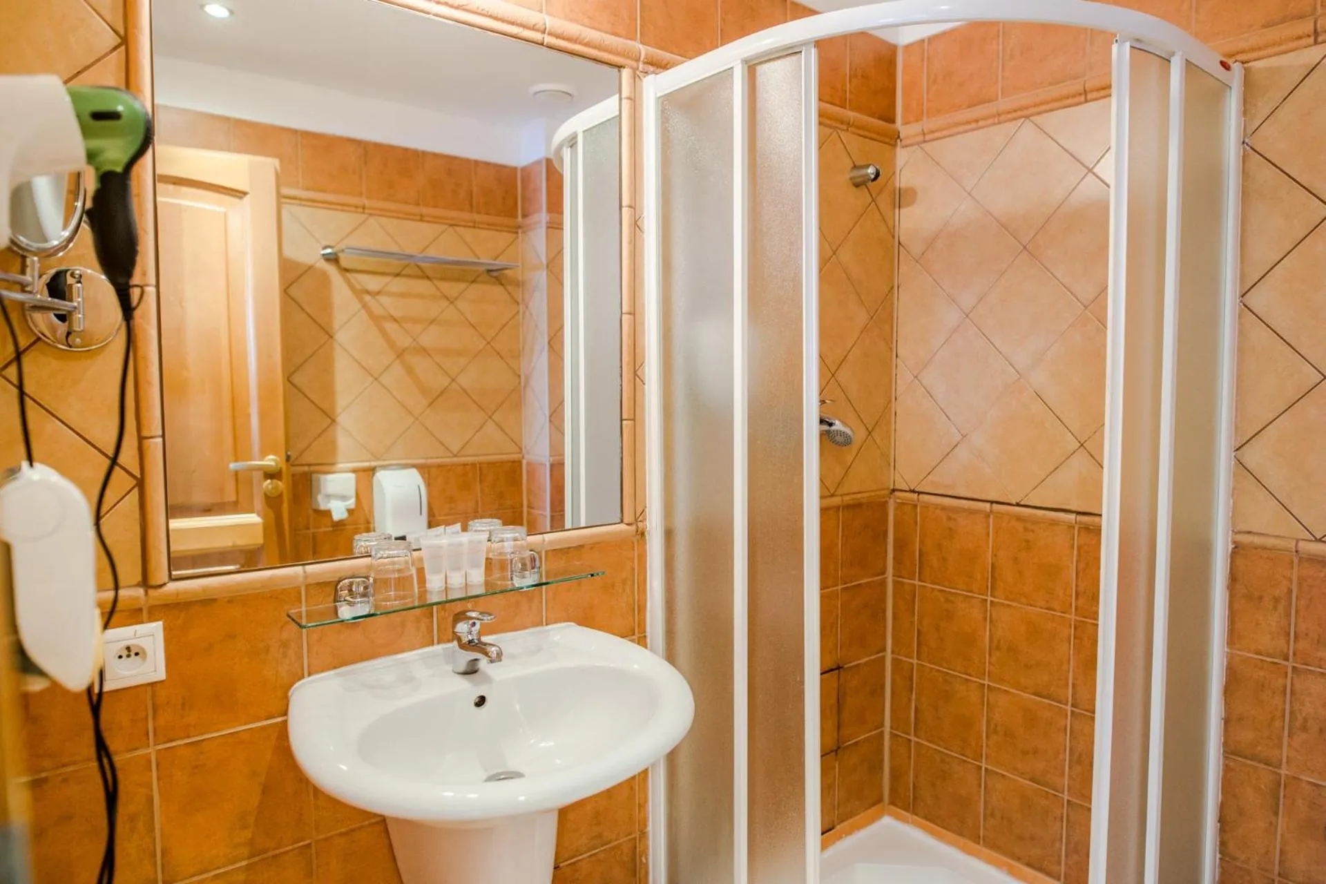 Bathroom in Hotel Spindlerova Bouda