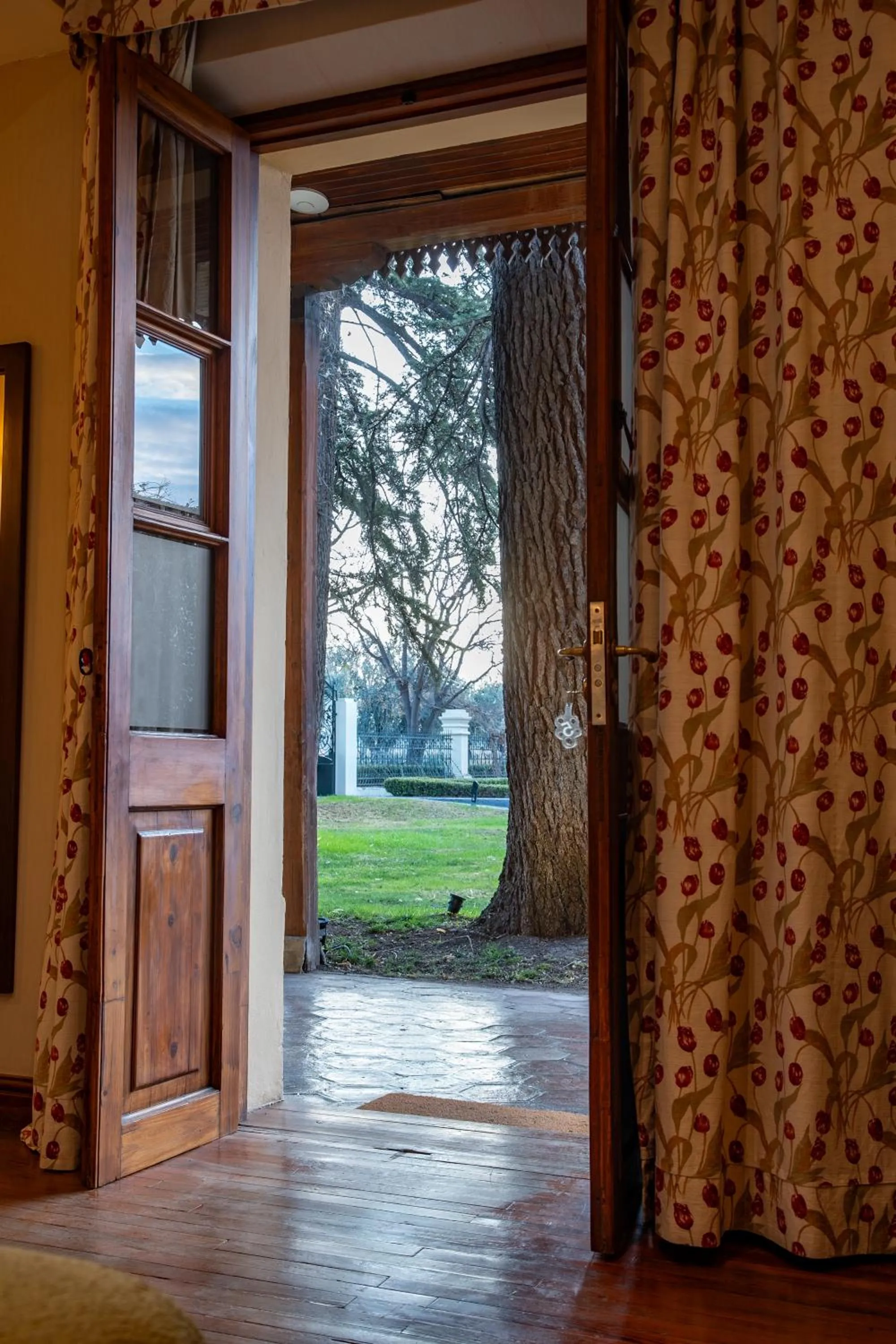 Garden view in Club Tapiz