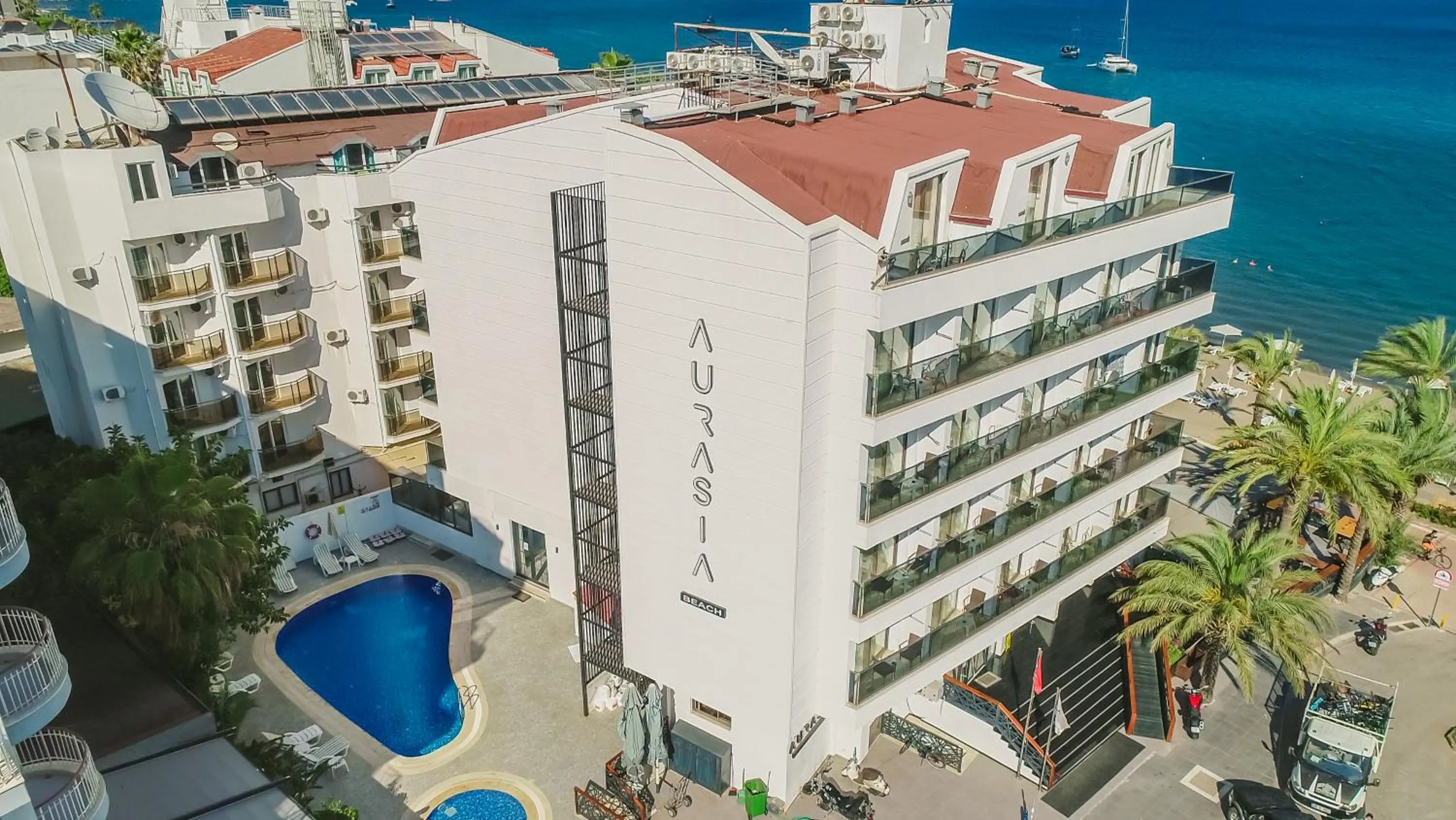 Property building in Aurasia Beach Hotel