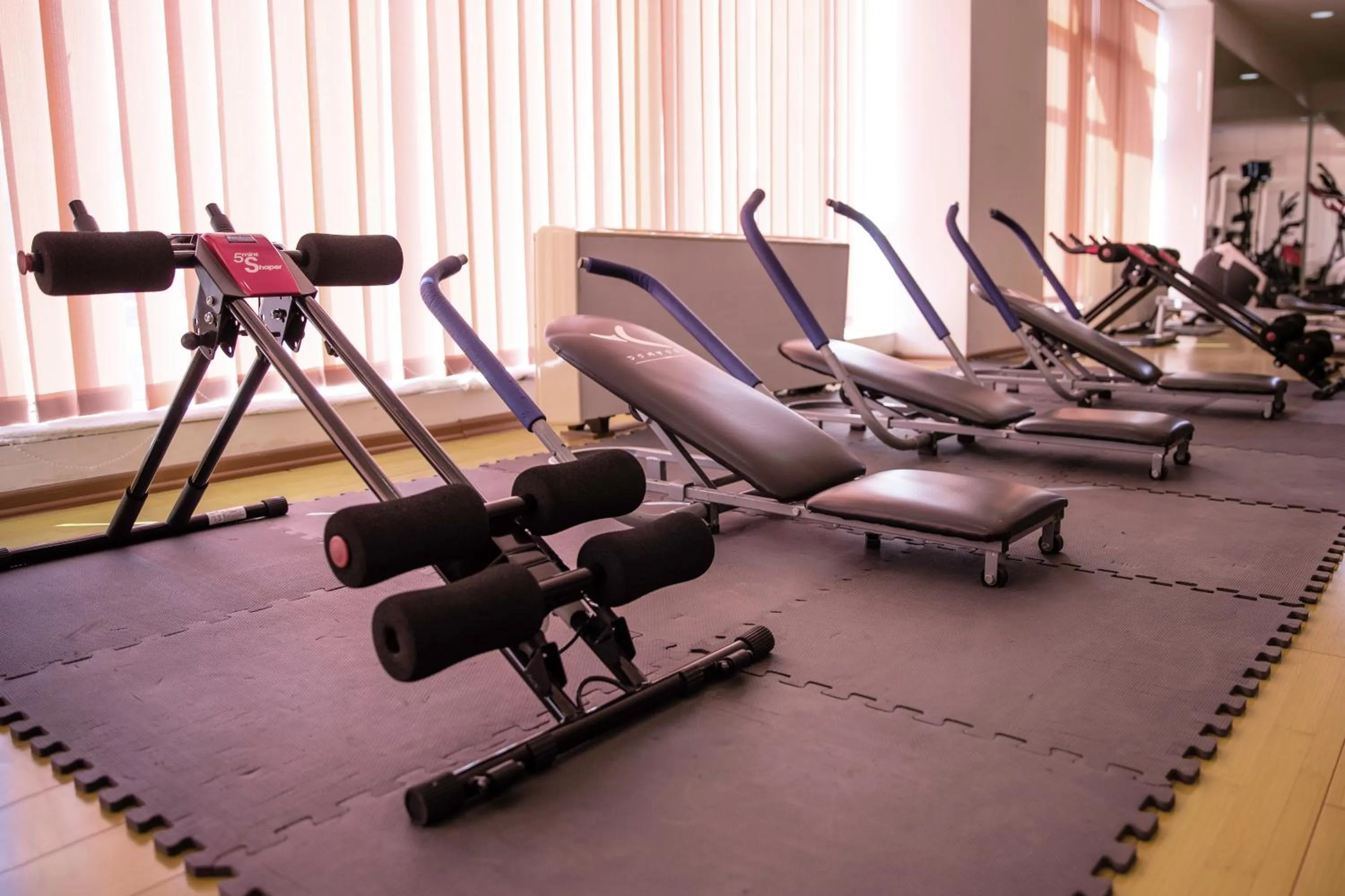 Fitness centre/facilities in Hotel Paradiso