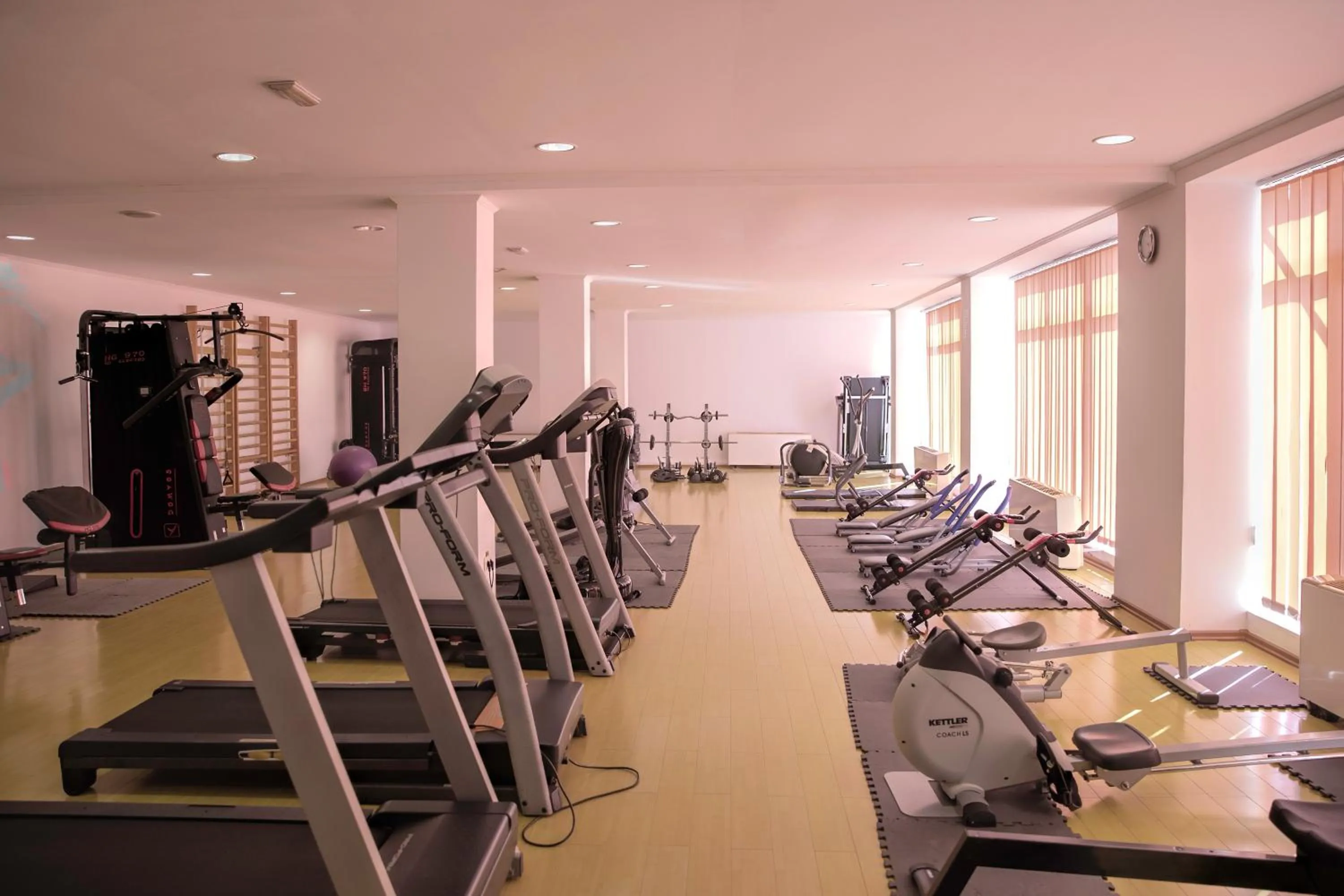 Fitness centre/facilities in Hotel Paradiso