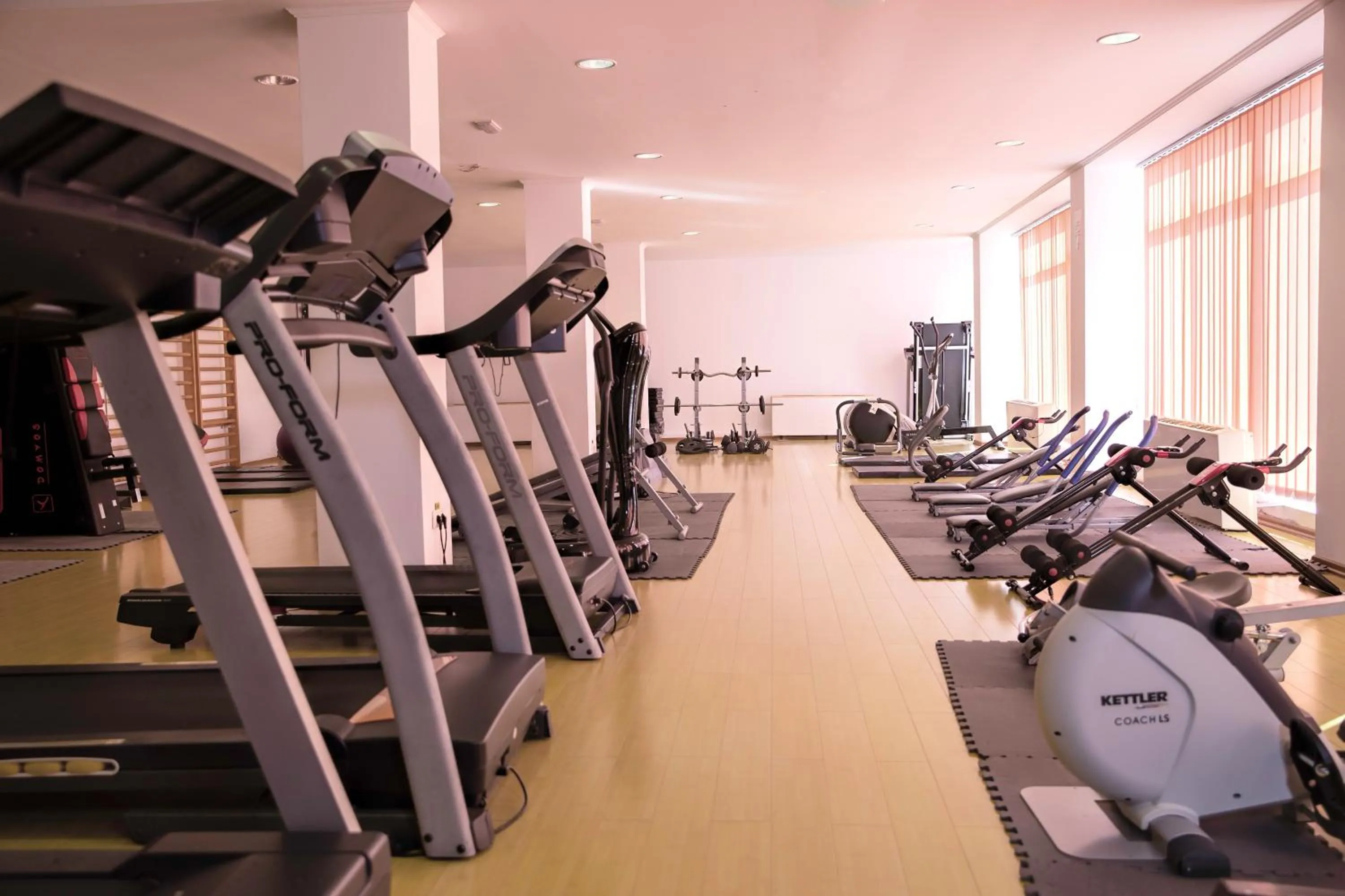 Fitness centre/facilities in Hotel Paradiso