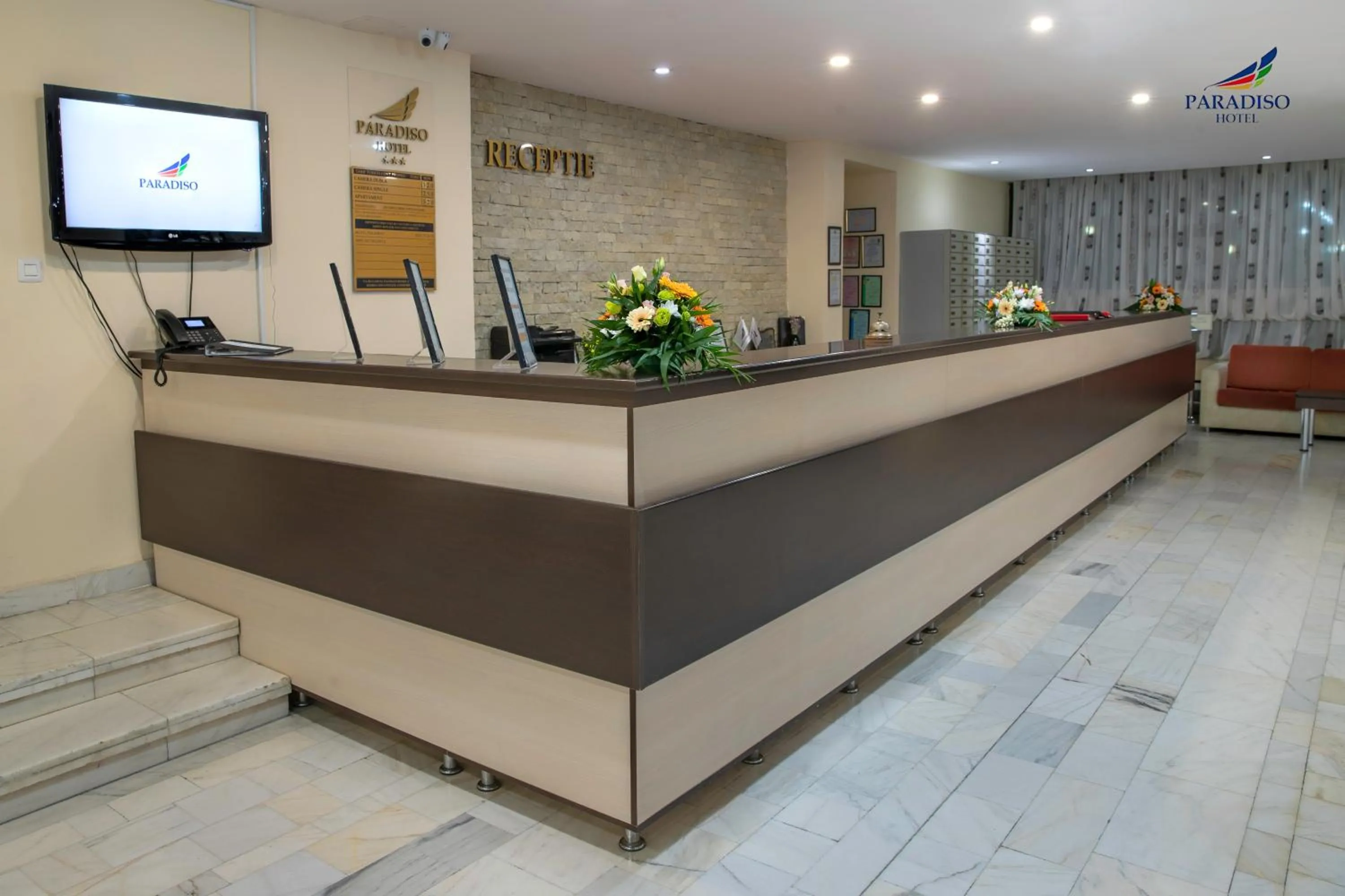 Lobby or reception in Hotel Paradiso