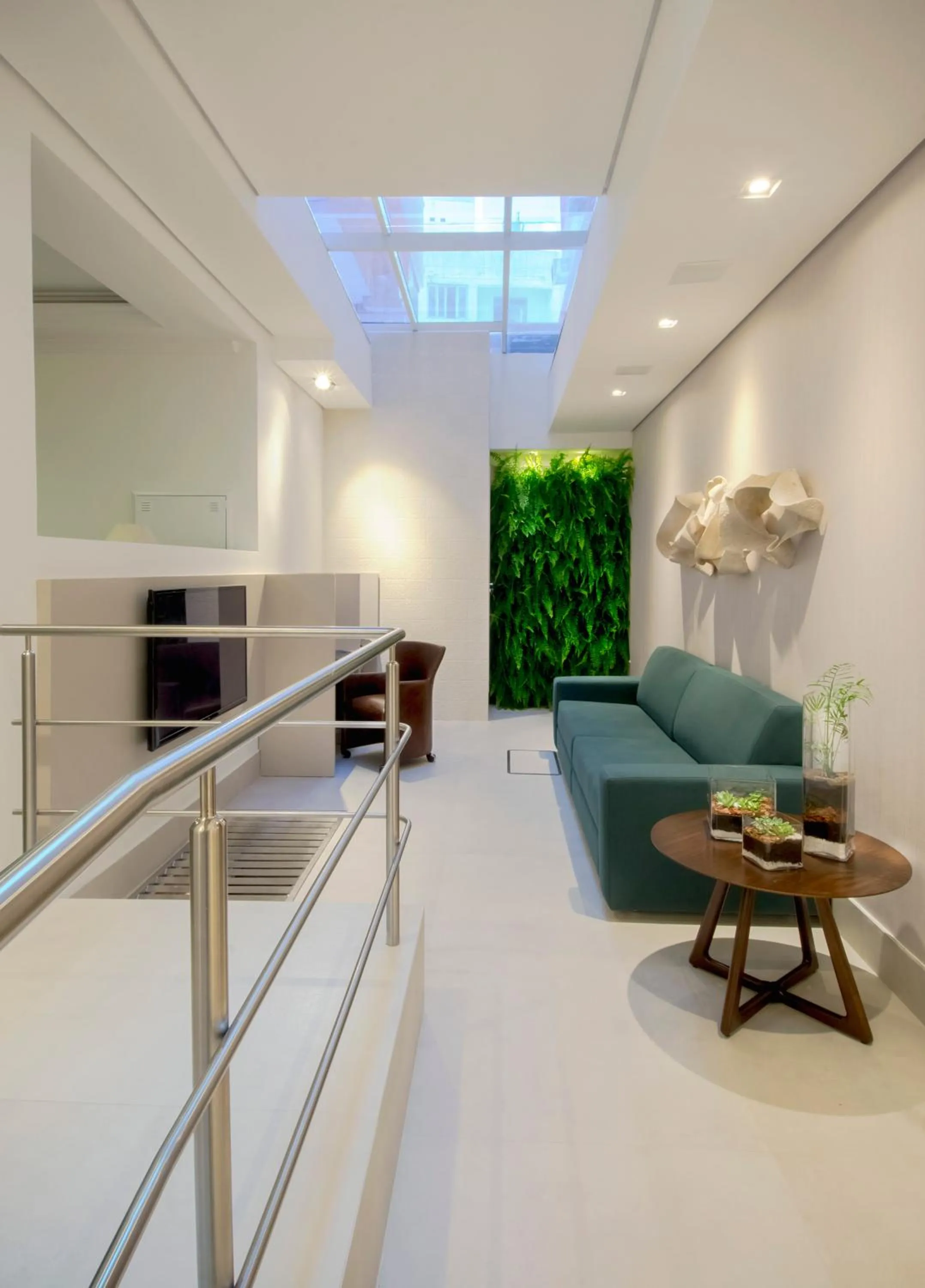 Communal lounge/ TV room in Hotel Blumenau - Balneário Camboriú