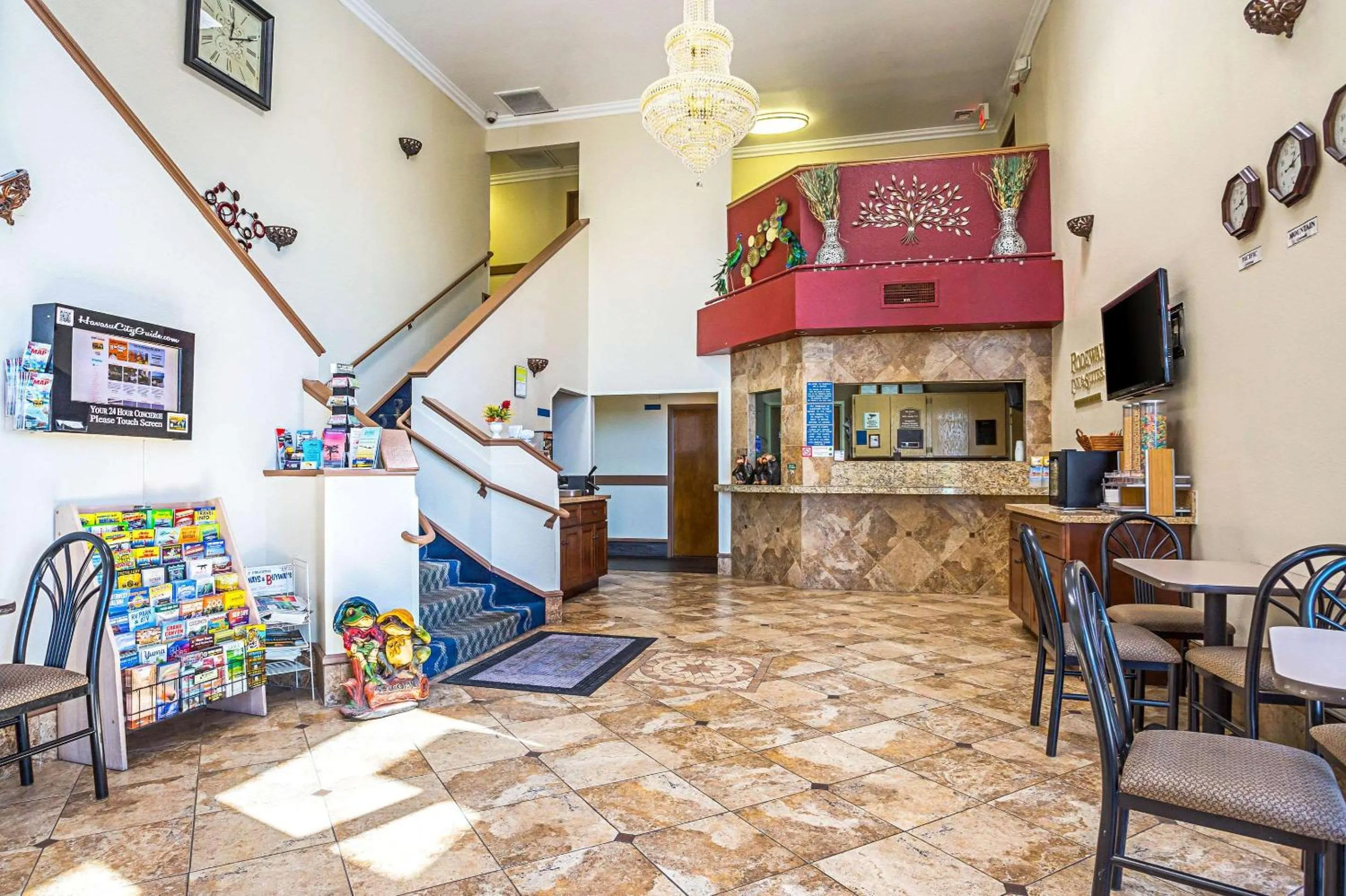 Lobby or reception in Rodeway Inn & Suites Lake Havasu City