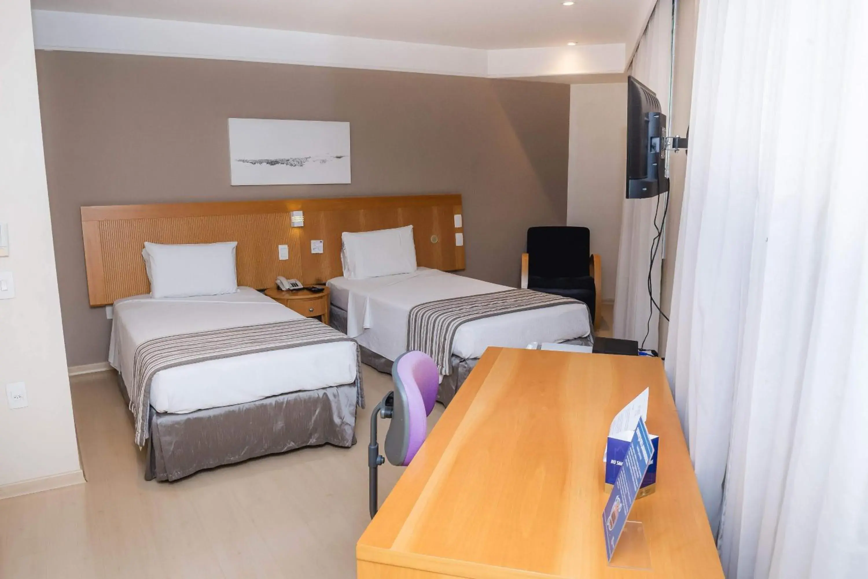 Superior Twin Room in Belo Horizonte Plaza Superior Twin Room in Belo Horizonte Plaza