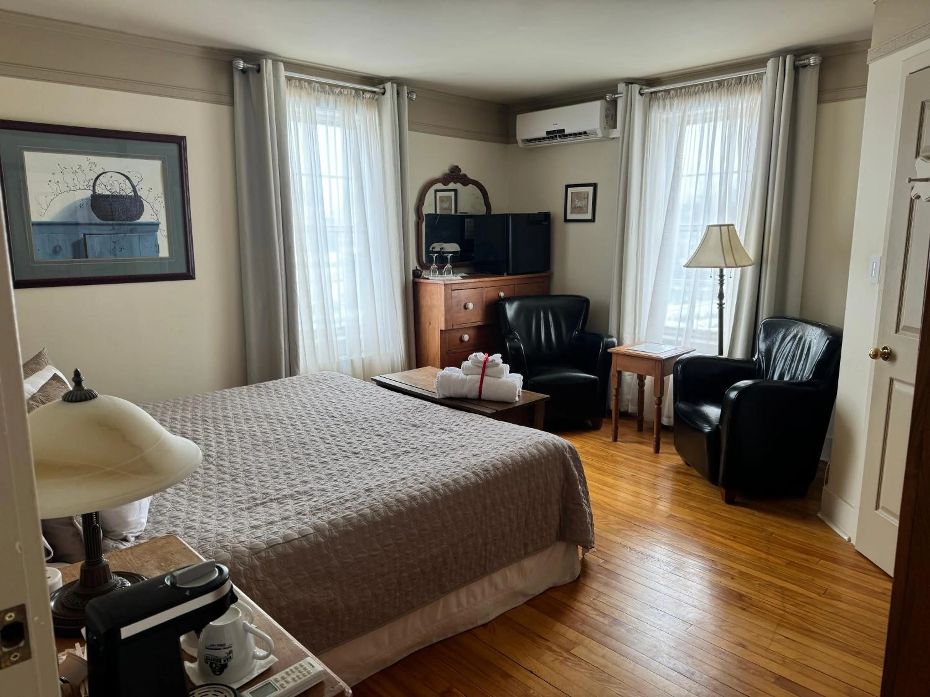 Bed in Au Manoir de la rue Merry