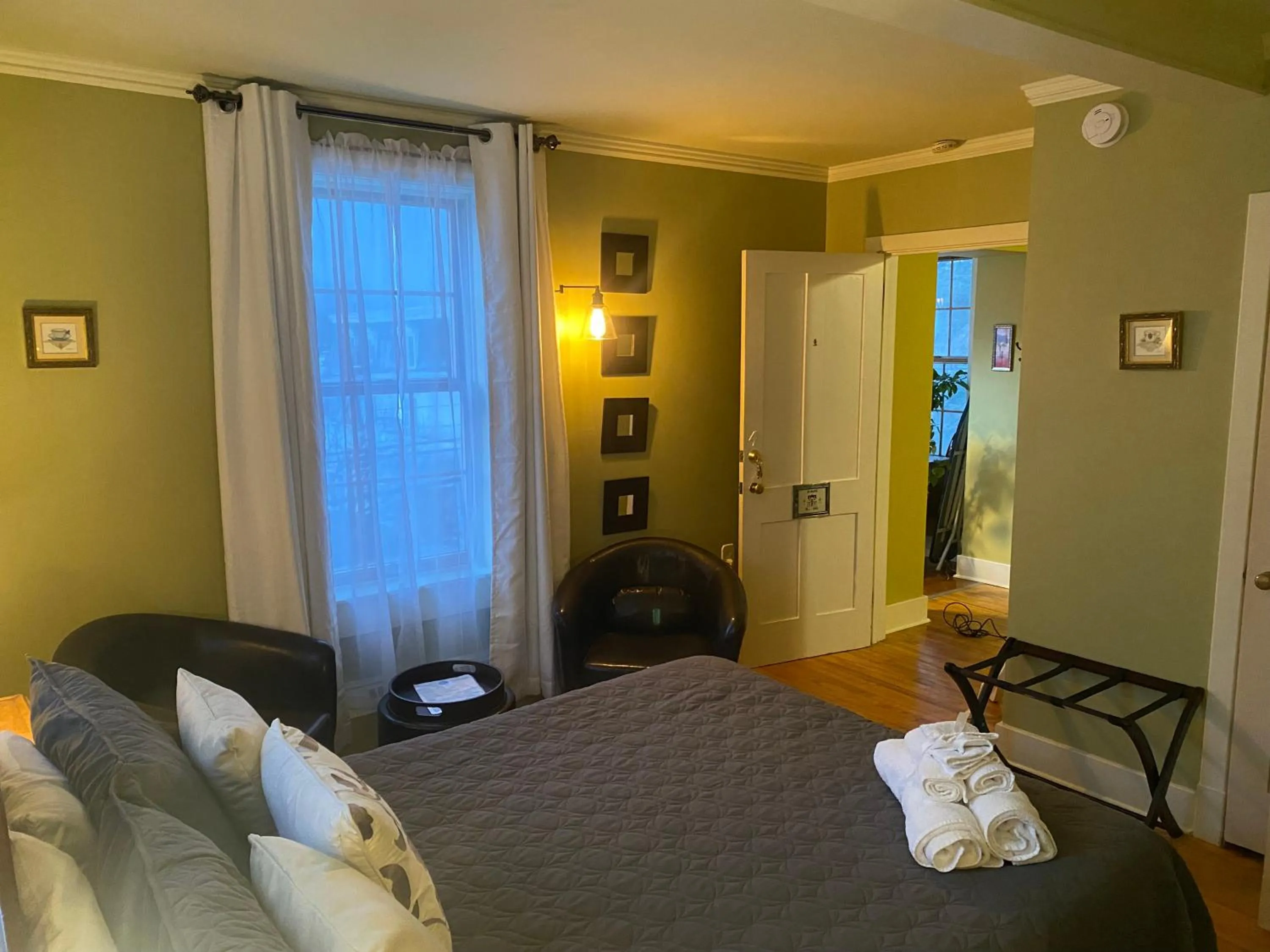 Bed in Au Manoir de la rue Merry