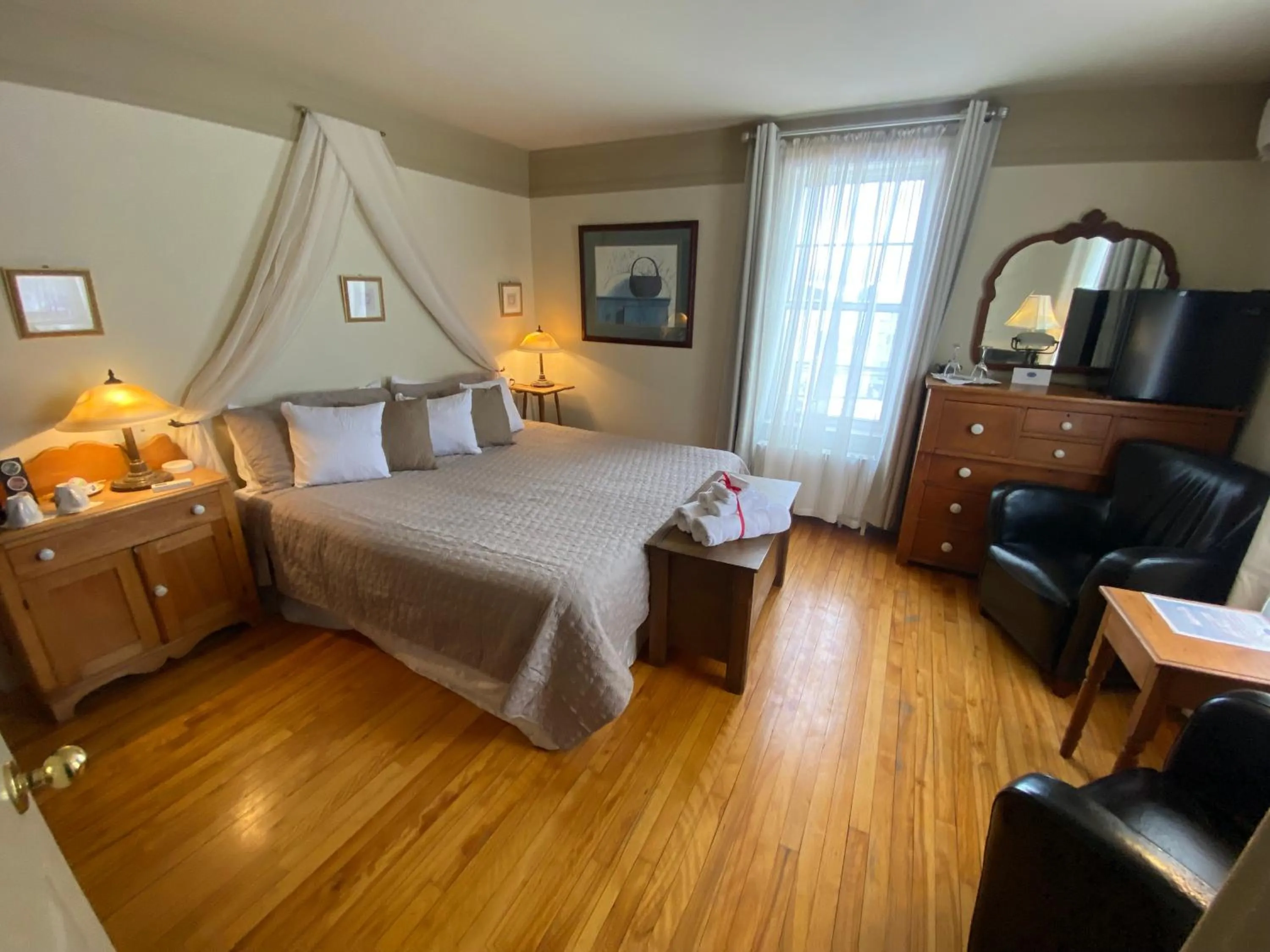 Bed in Au Manoir de la rue Merry