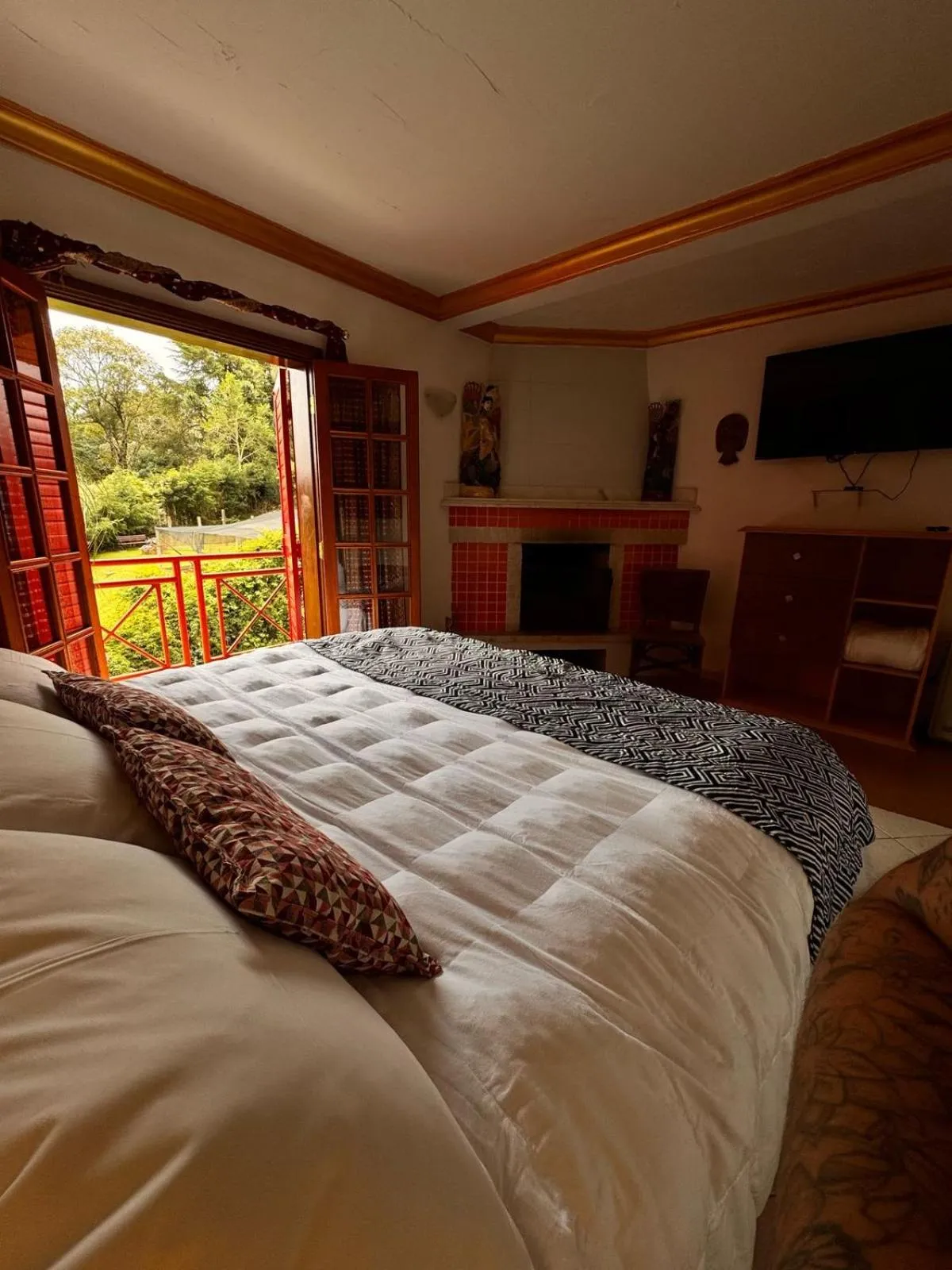 Bed in Pousada de Charme Vila Natal