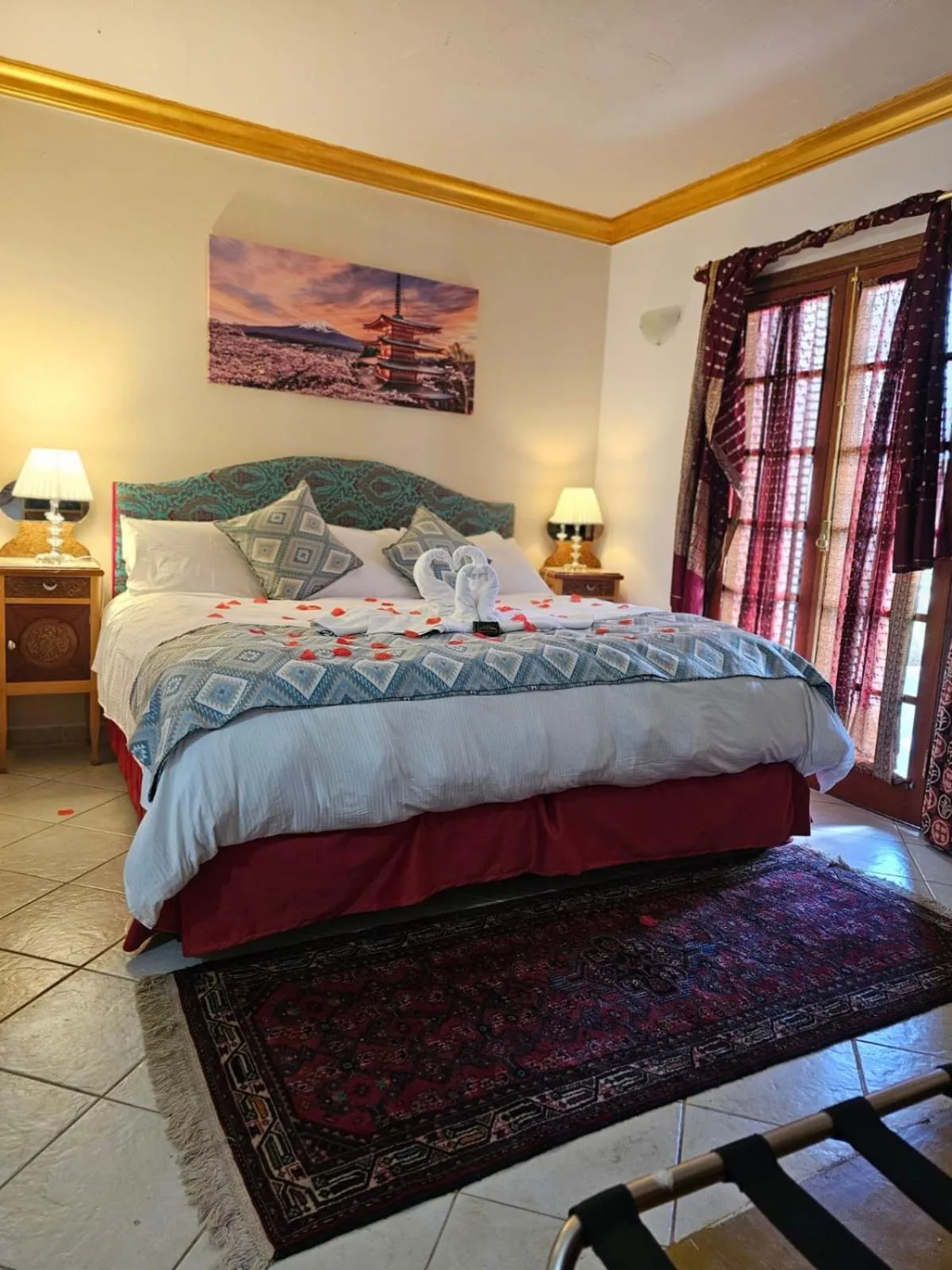 Bed in Pousada de Charme Vila Natal