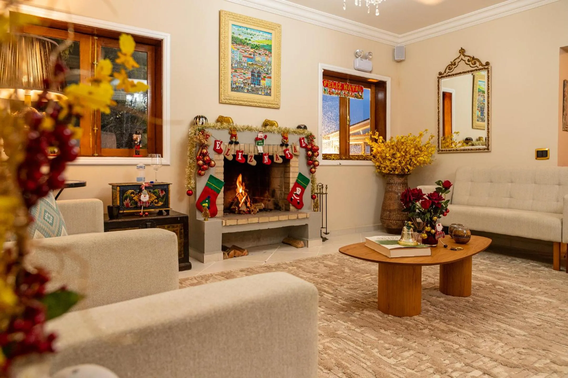 Living room in Pousada de Charme Vila Natal