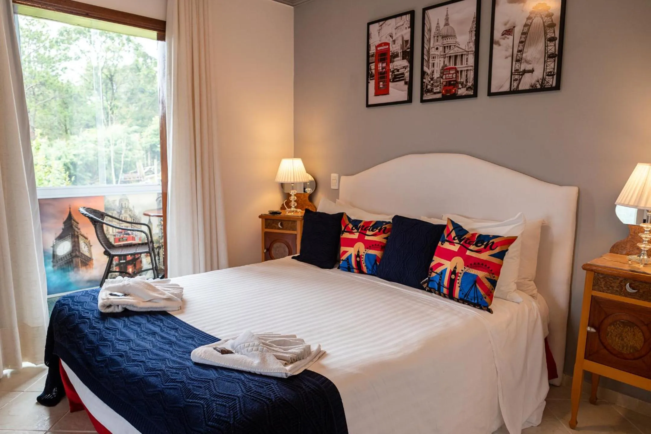 Bed in Pousada de Charme Vila Natal