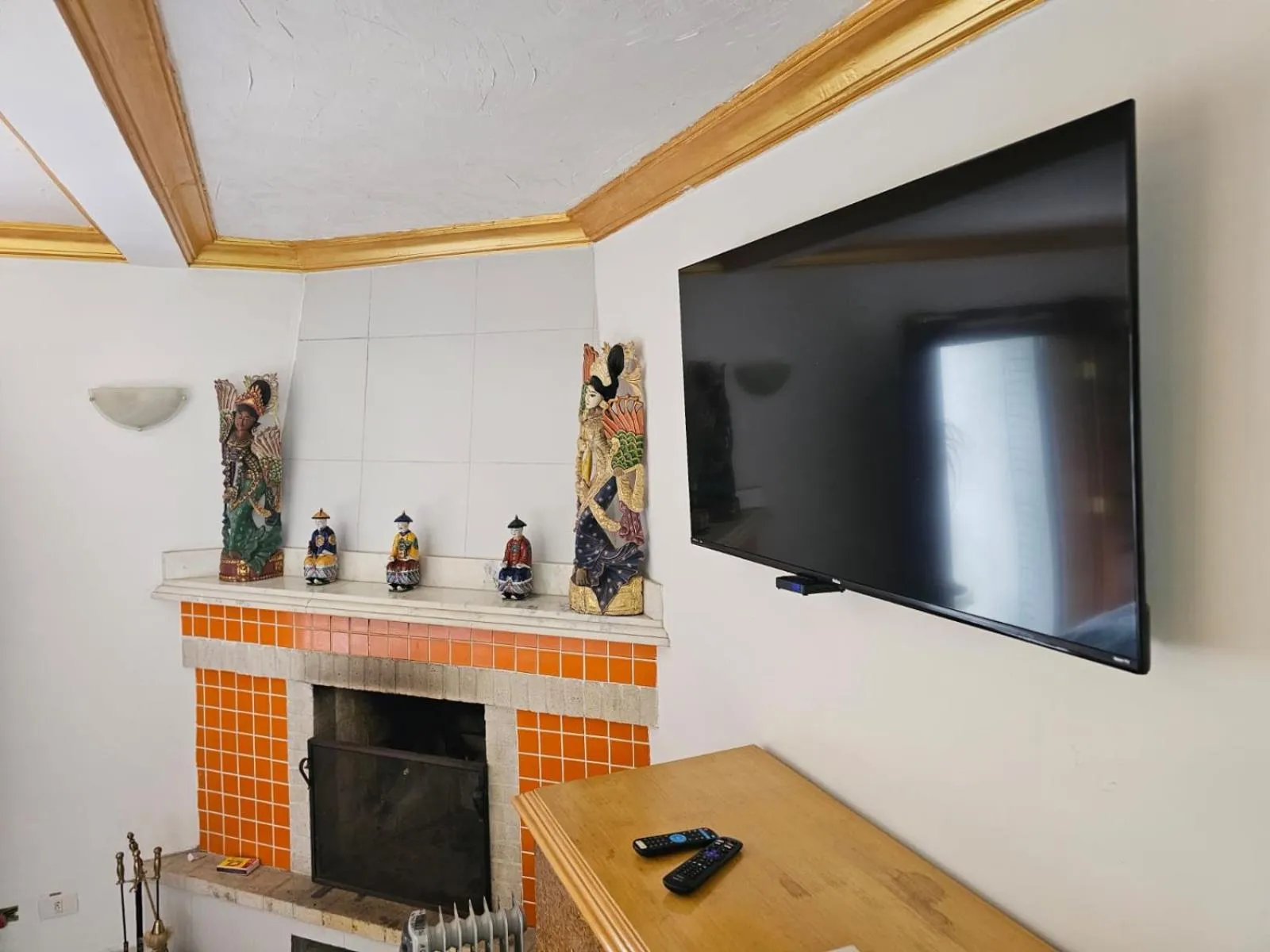 TV and multimedia in Pousada de Charme Vila Natal