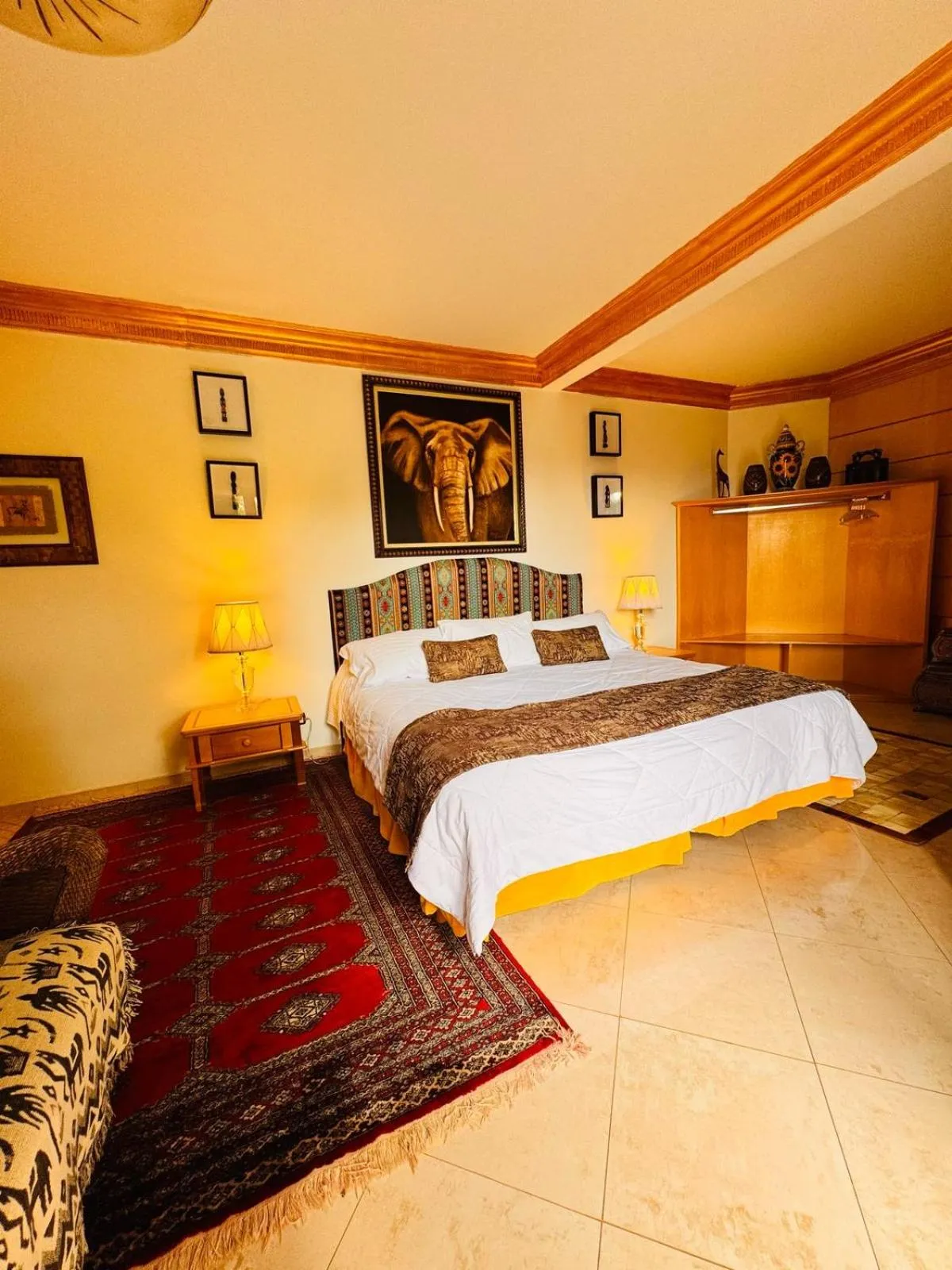 Bed in Pousada de Charme Vila Natal