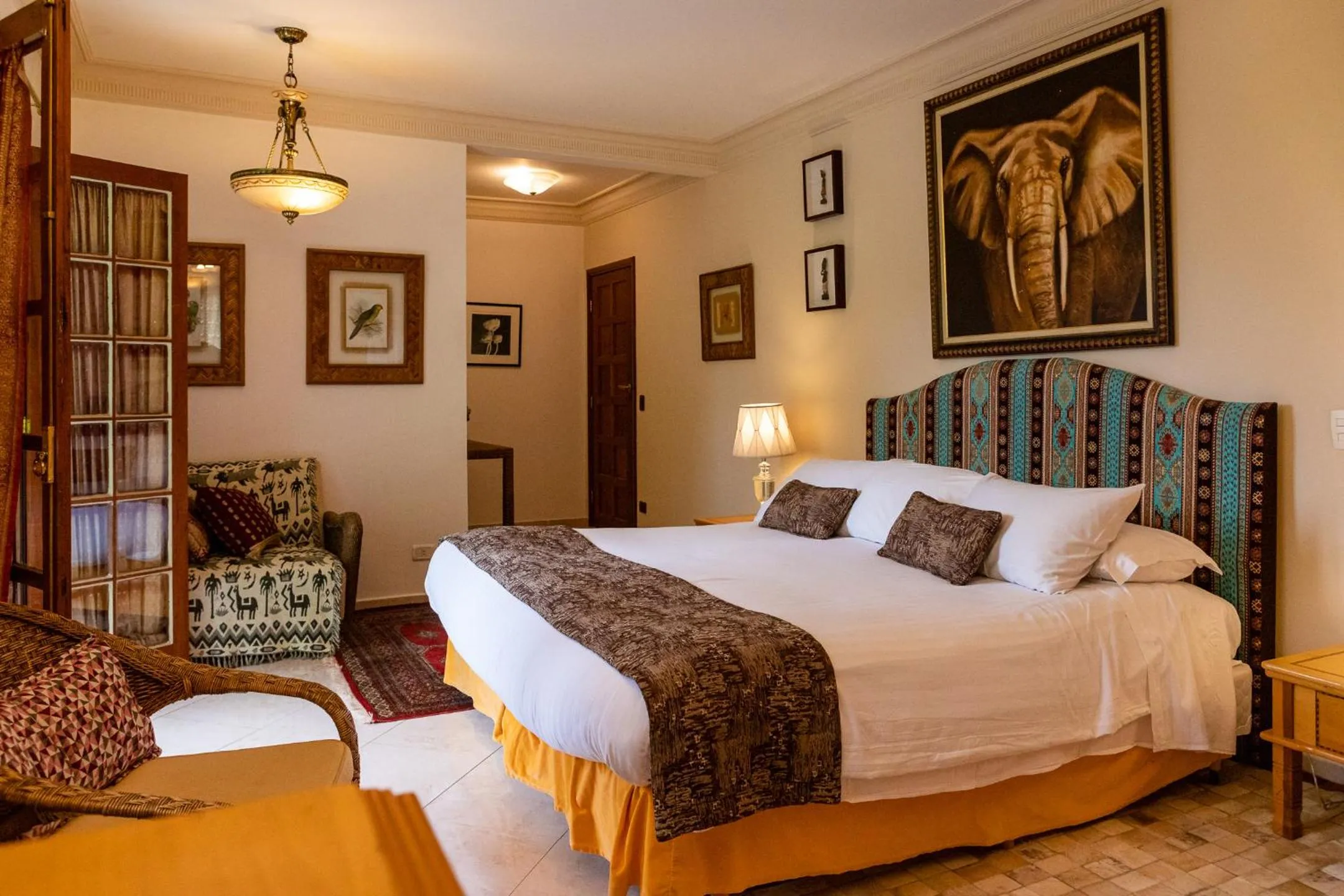 Bed in Pousada de Charme Vila Natal