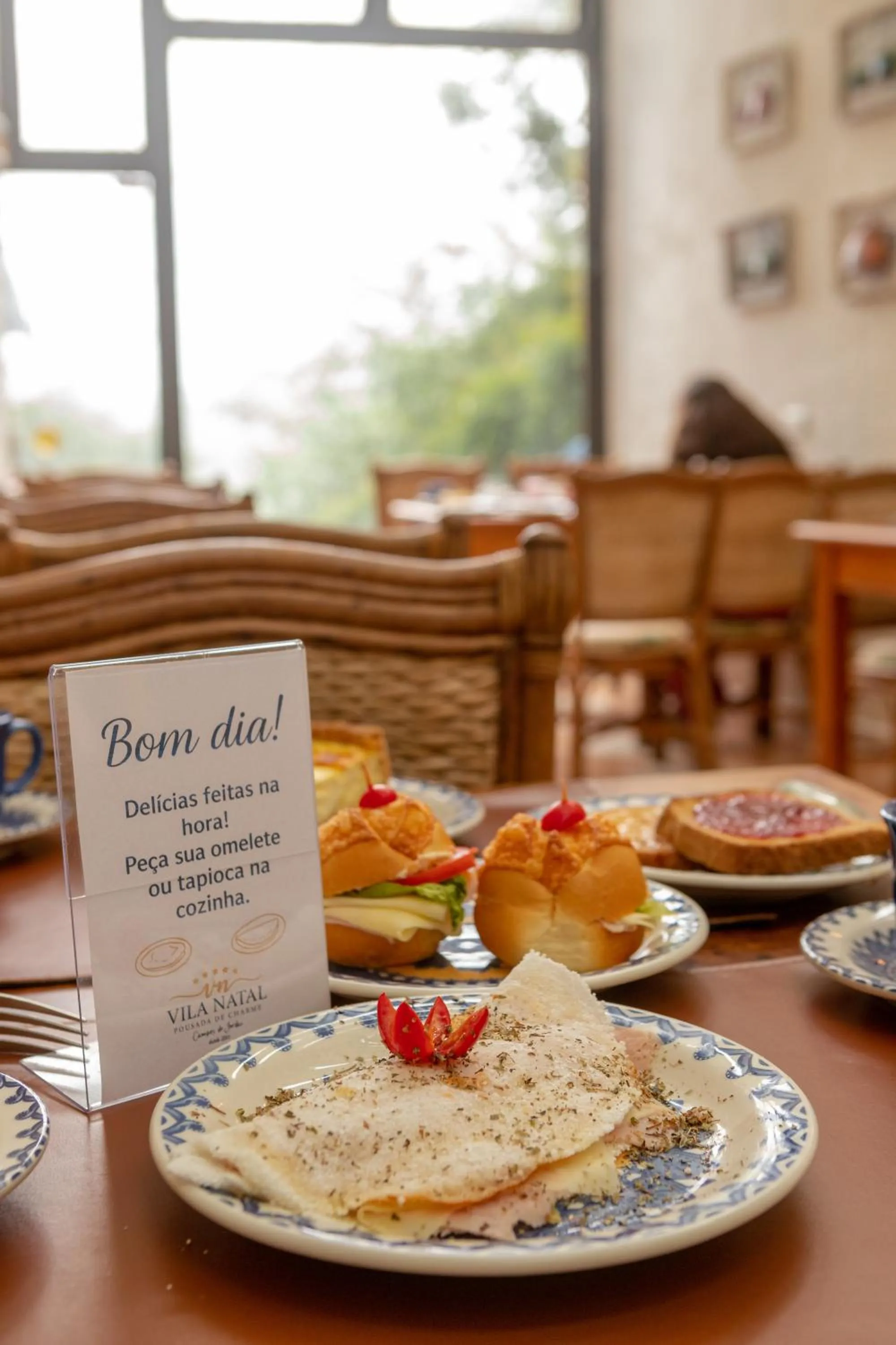 Breakfast in Pousada de Charme Vila Natal