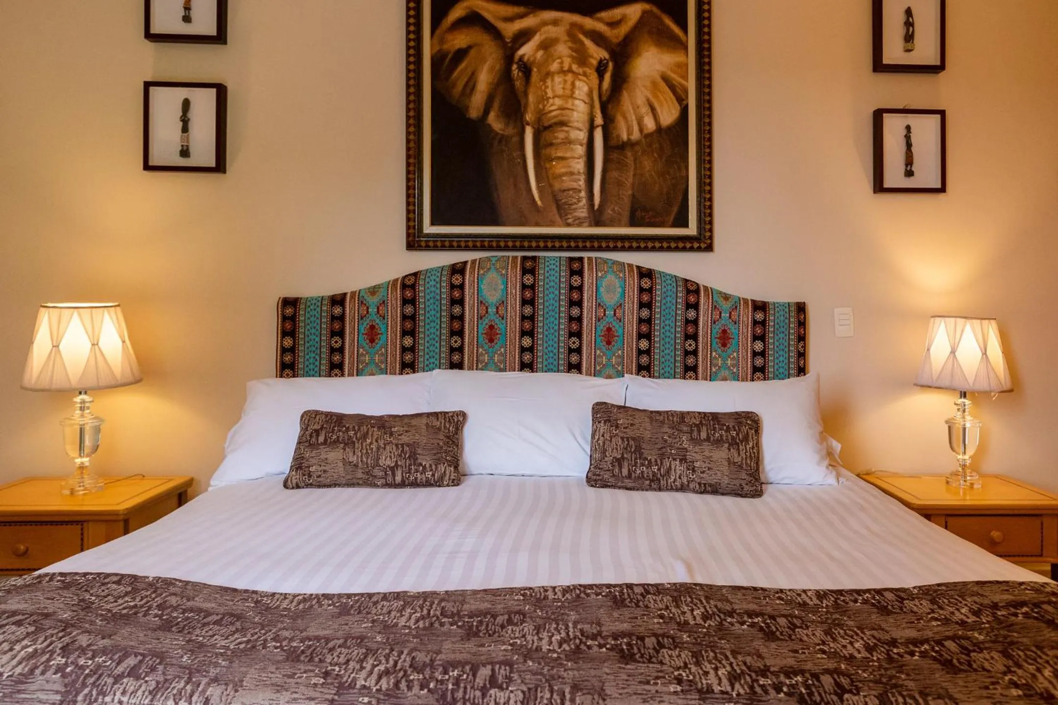 Bed in Pousada de Charme Vila Natal