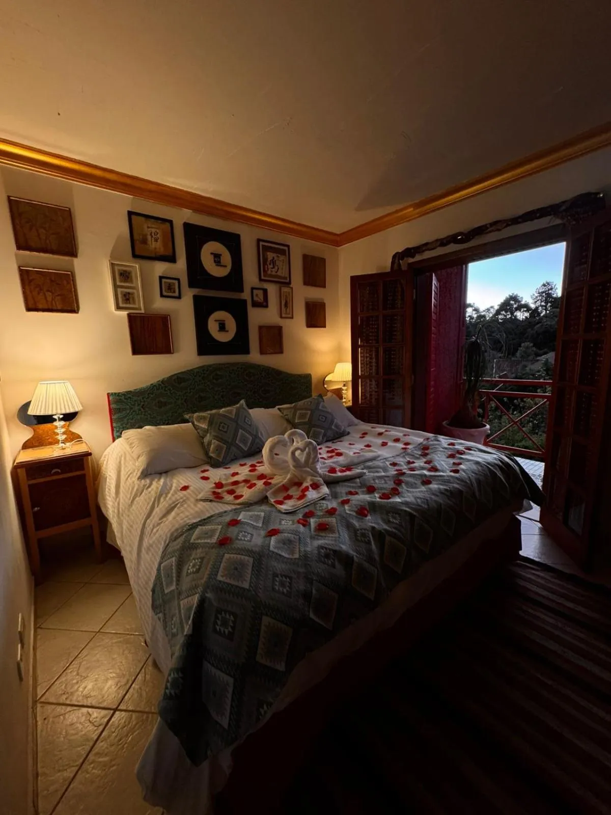 Bed in Pousada de Charme Vila Natal