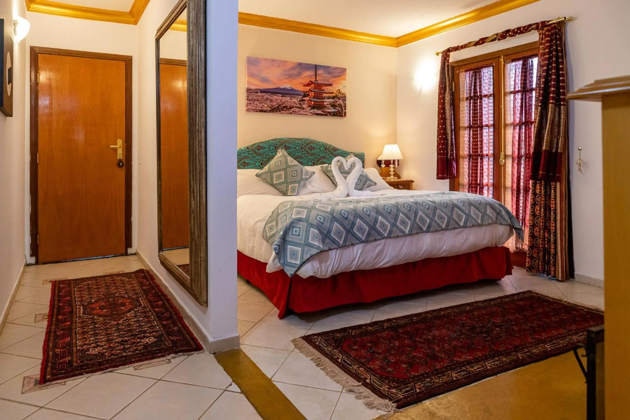 Bed in Pousada de Charme Vila Natal