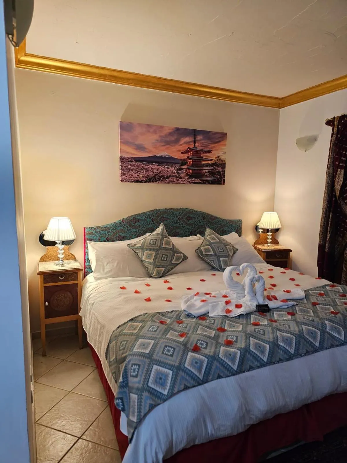 Bed in Pousada de Charme Vila Natal