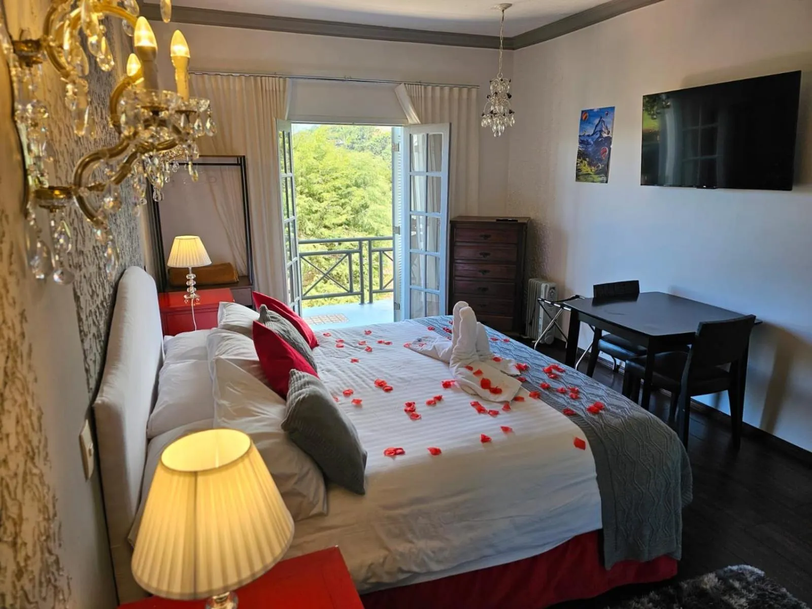 Photo of the whole room, Bed in Pousada de Charme Vila Natal