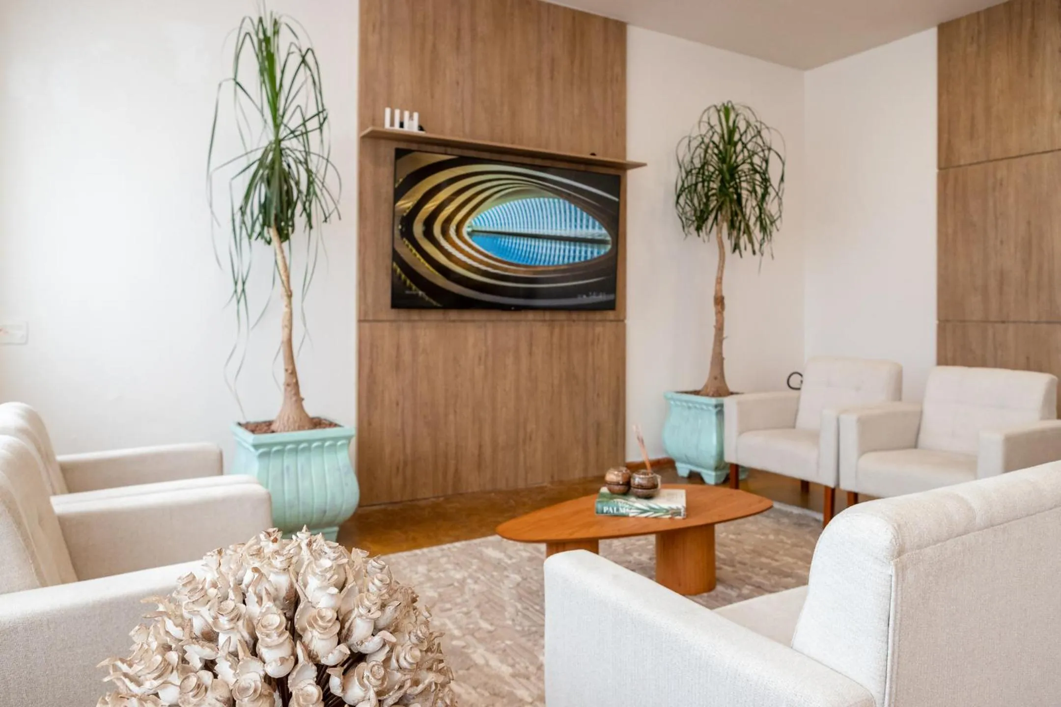 Communal lounge/ TV room in Pousada de Charme Vila Natal