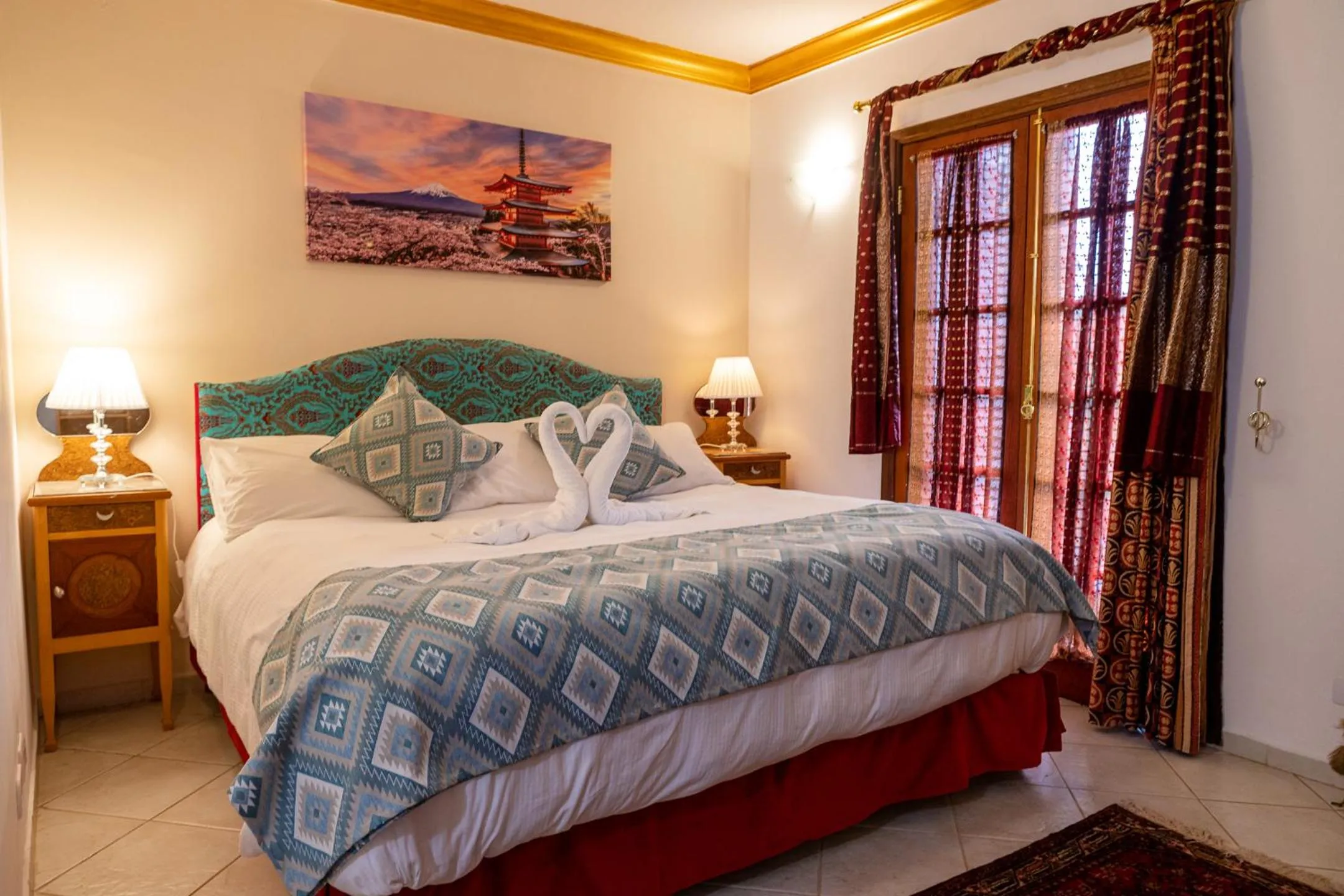 Bed in Pousada de Charme Vila Natal