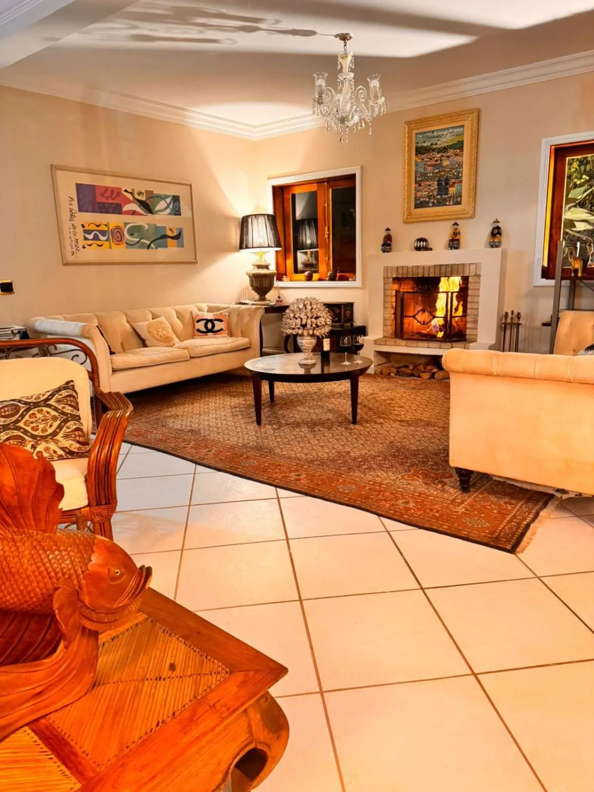 Living room in Pousada de Charme Vila Natal