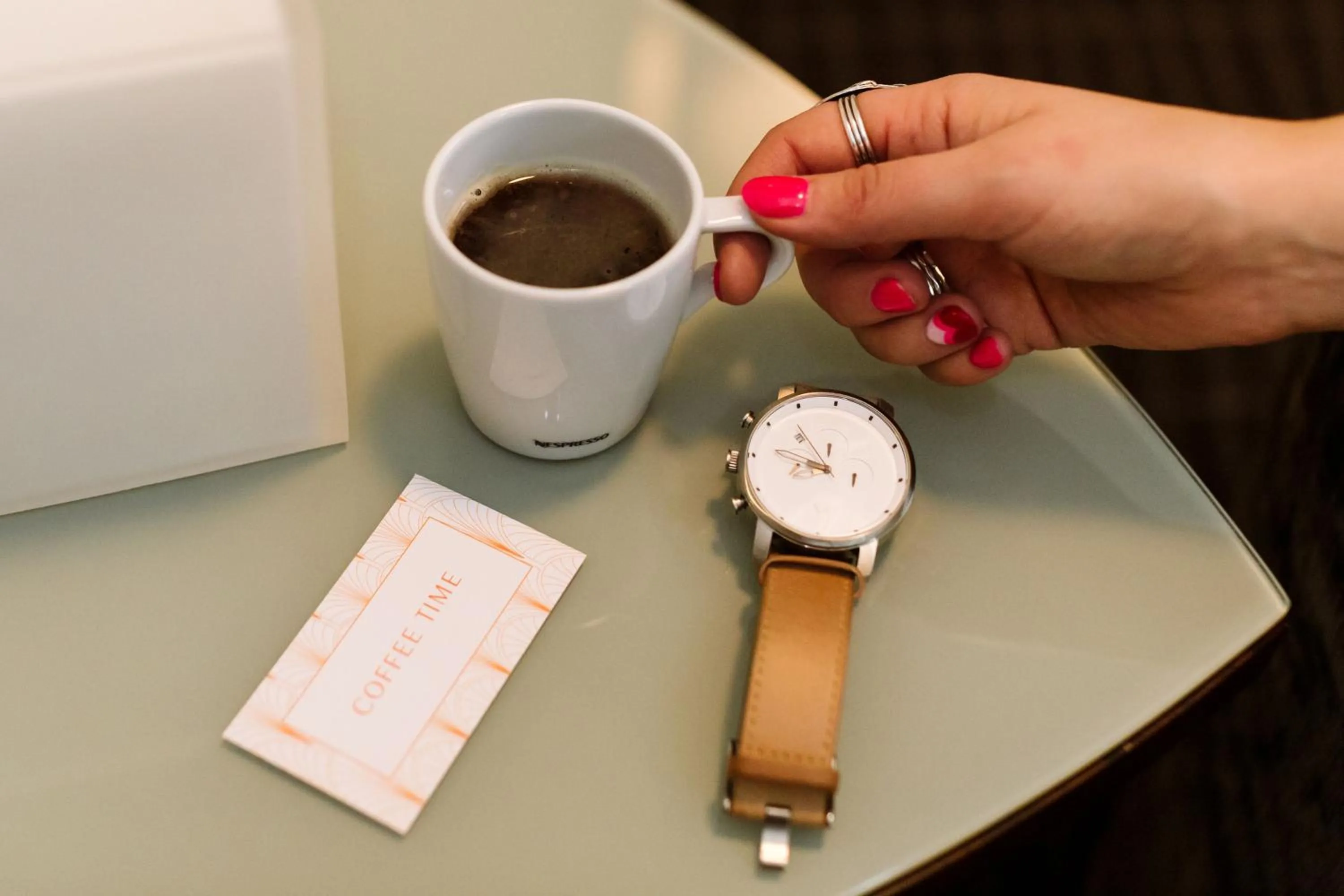 Coffee/tea facilities in Hotel Lucia