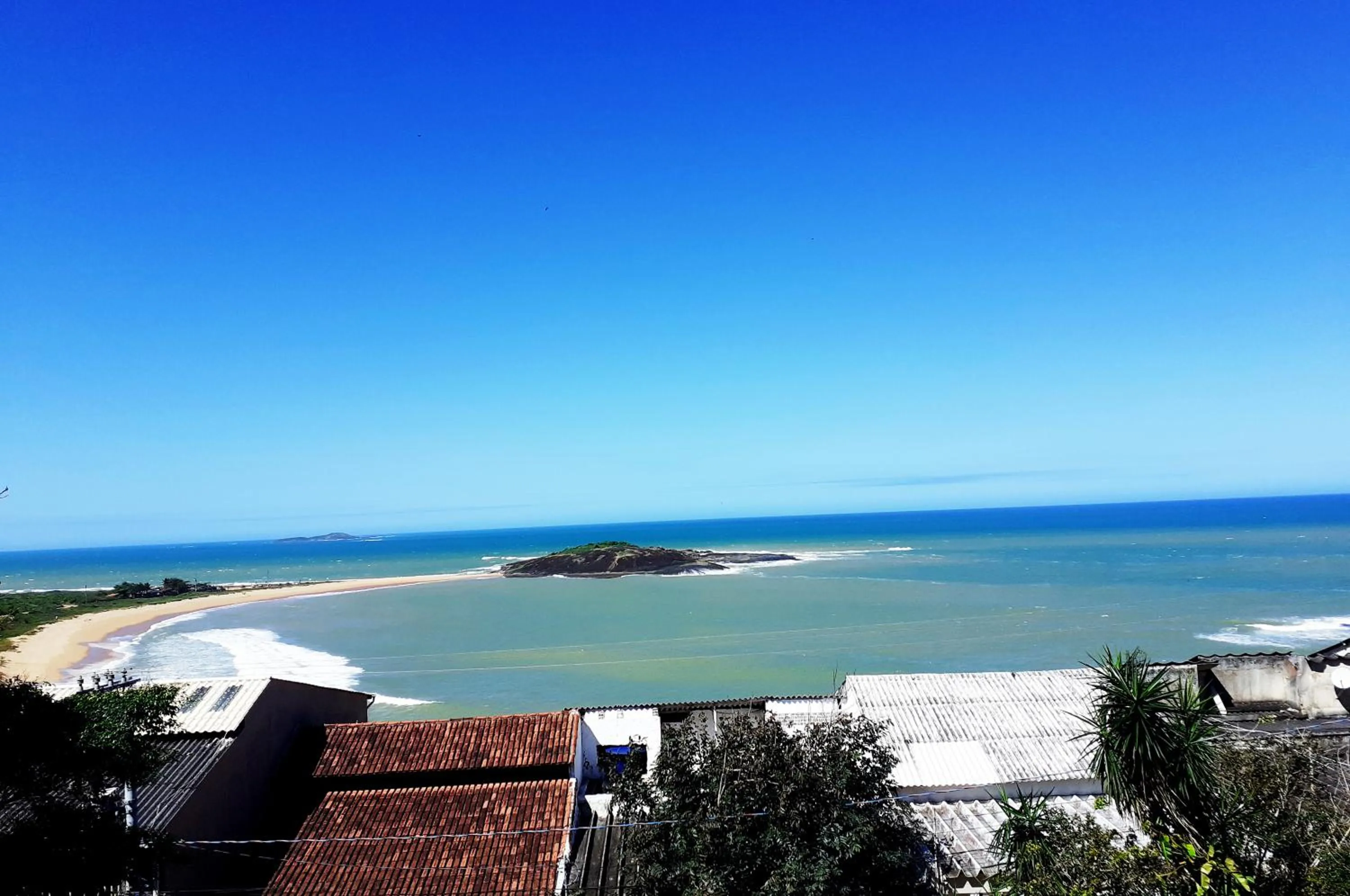 Casa na praia de Setiba com panorama fantástico
