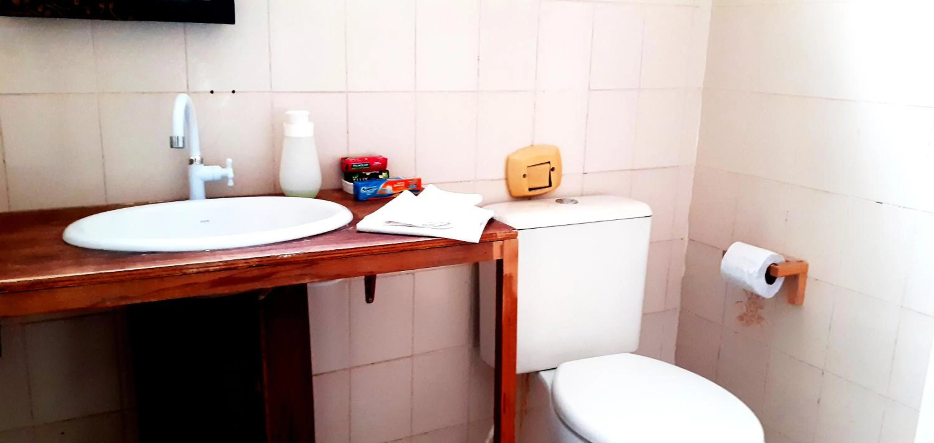Bathroom in Casa na praia de Setiba com panorama fantástico