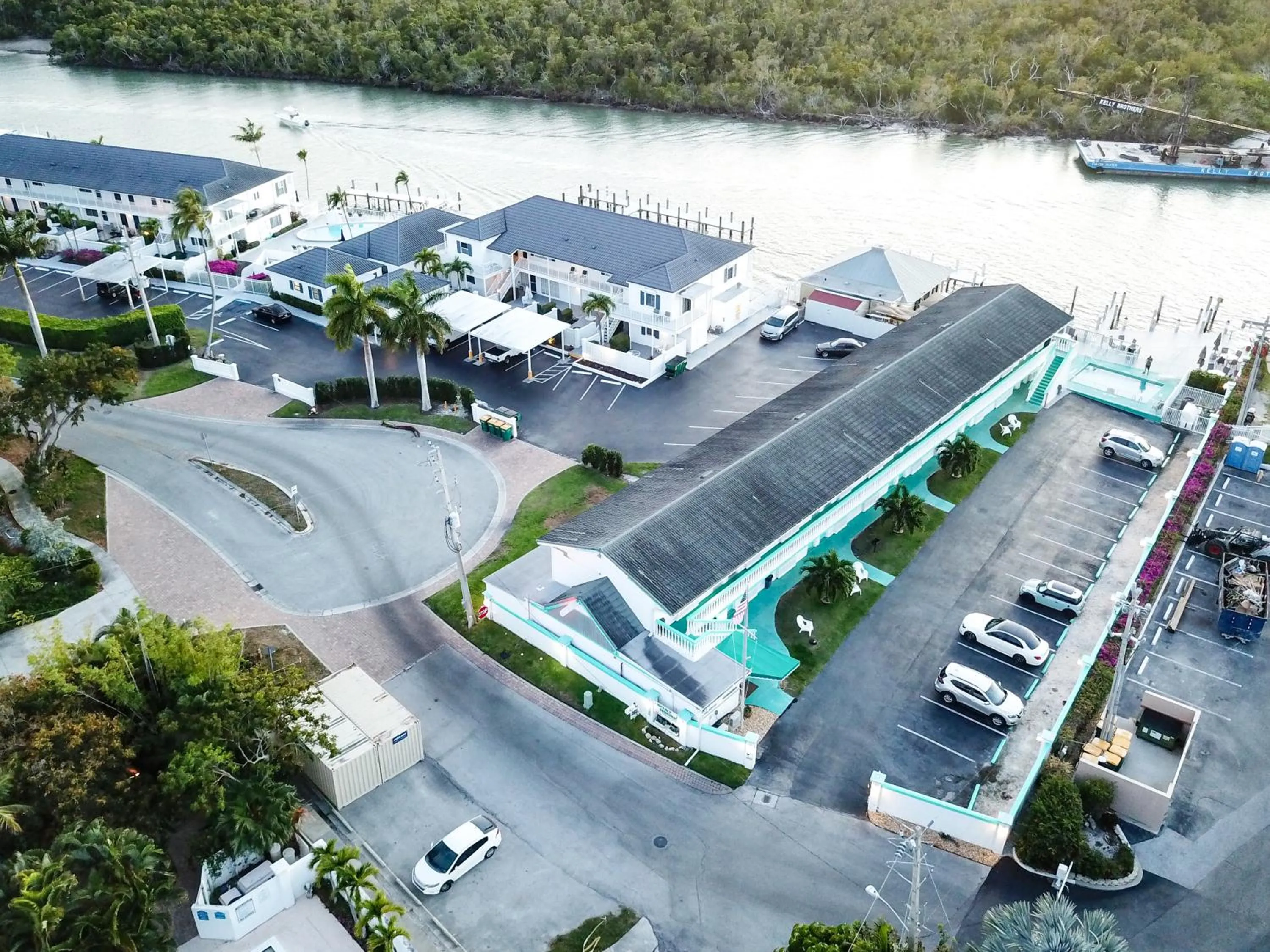 Bird's eye view in The BoatHouse