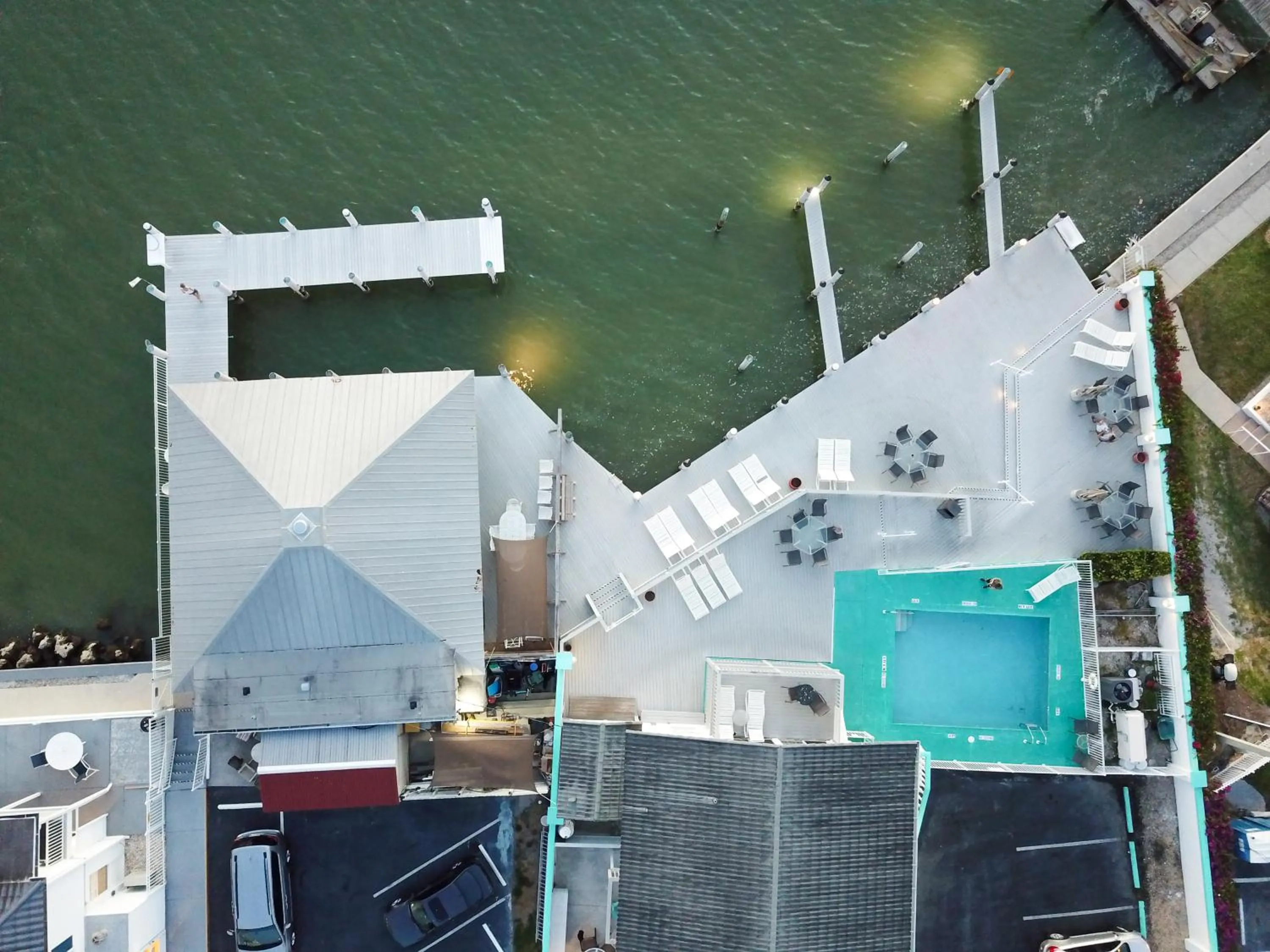 Swimming pool in The BoatHouse
