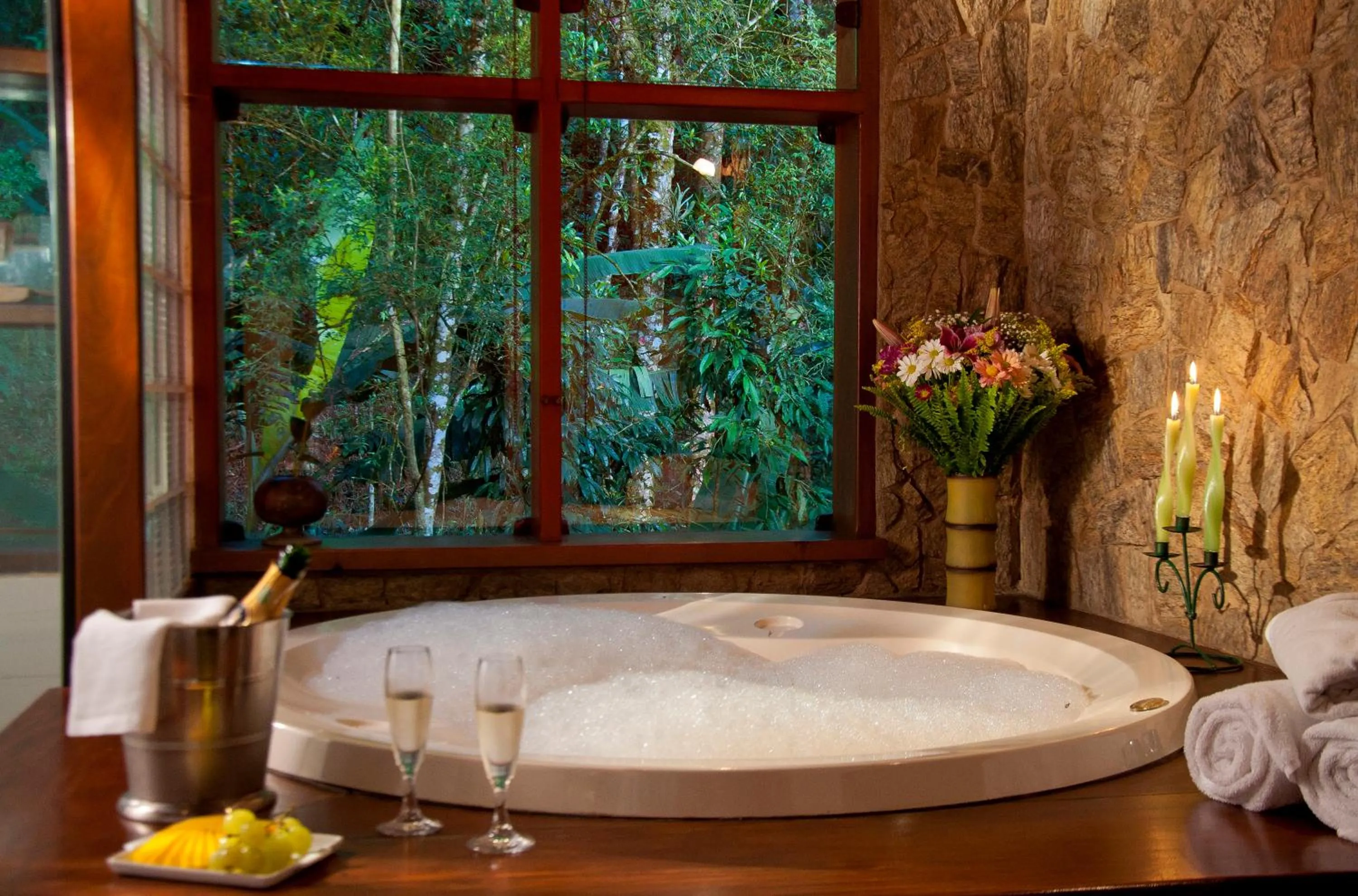 Bathroom in Pousada Tijupá