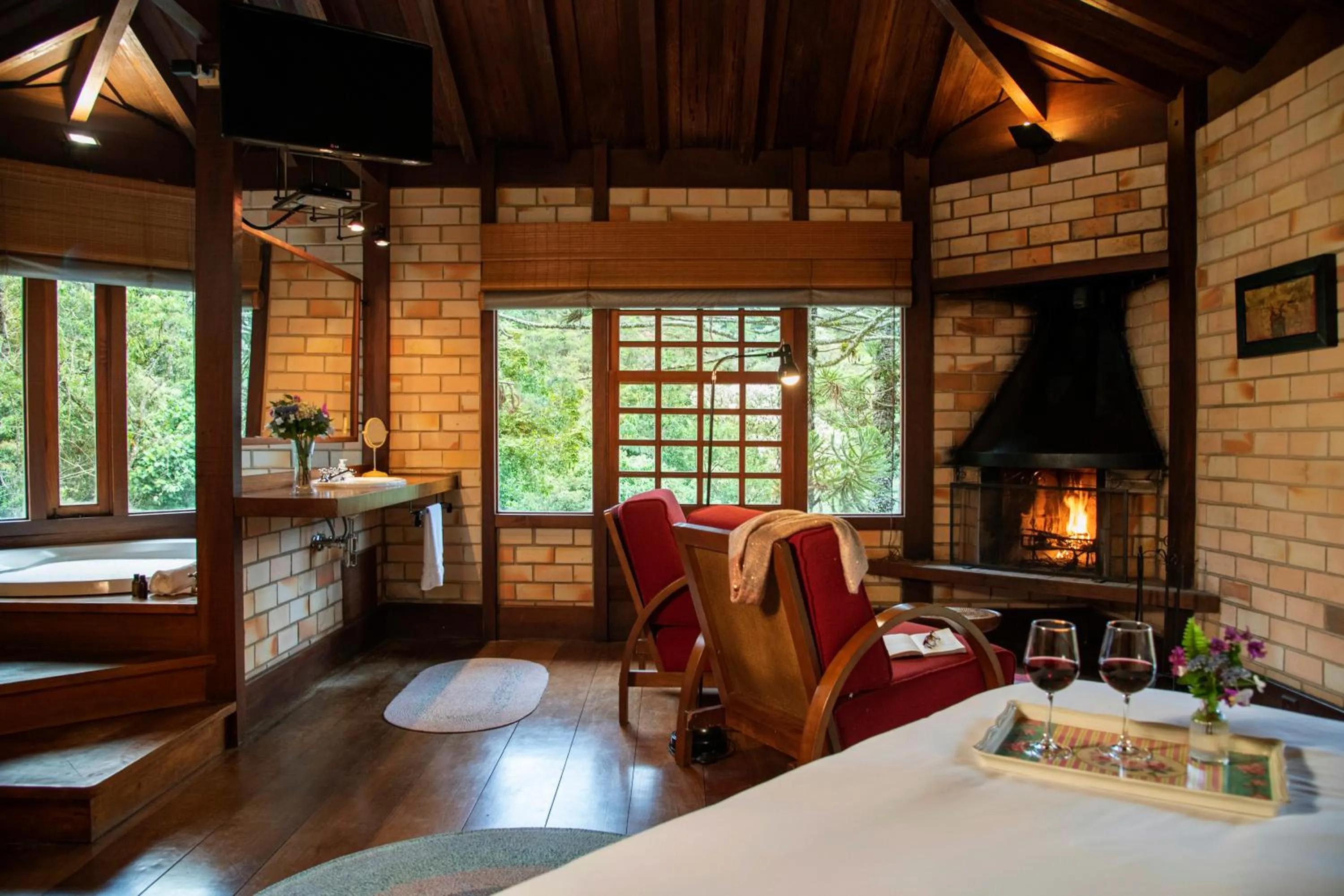 Bedroom in Pousada Tijupá