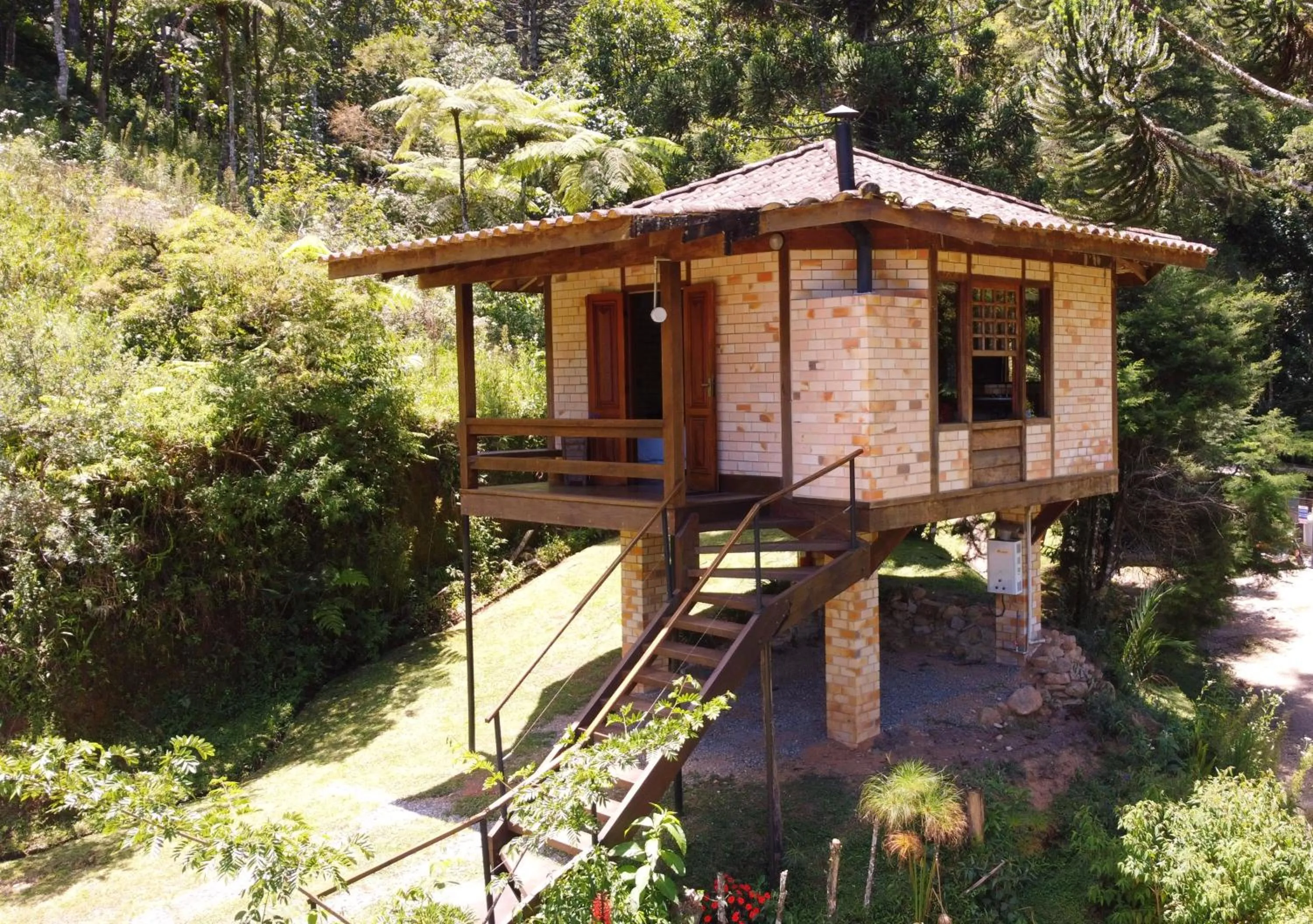 Facade/entrance in Pousada Tijupá